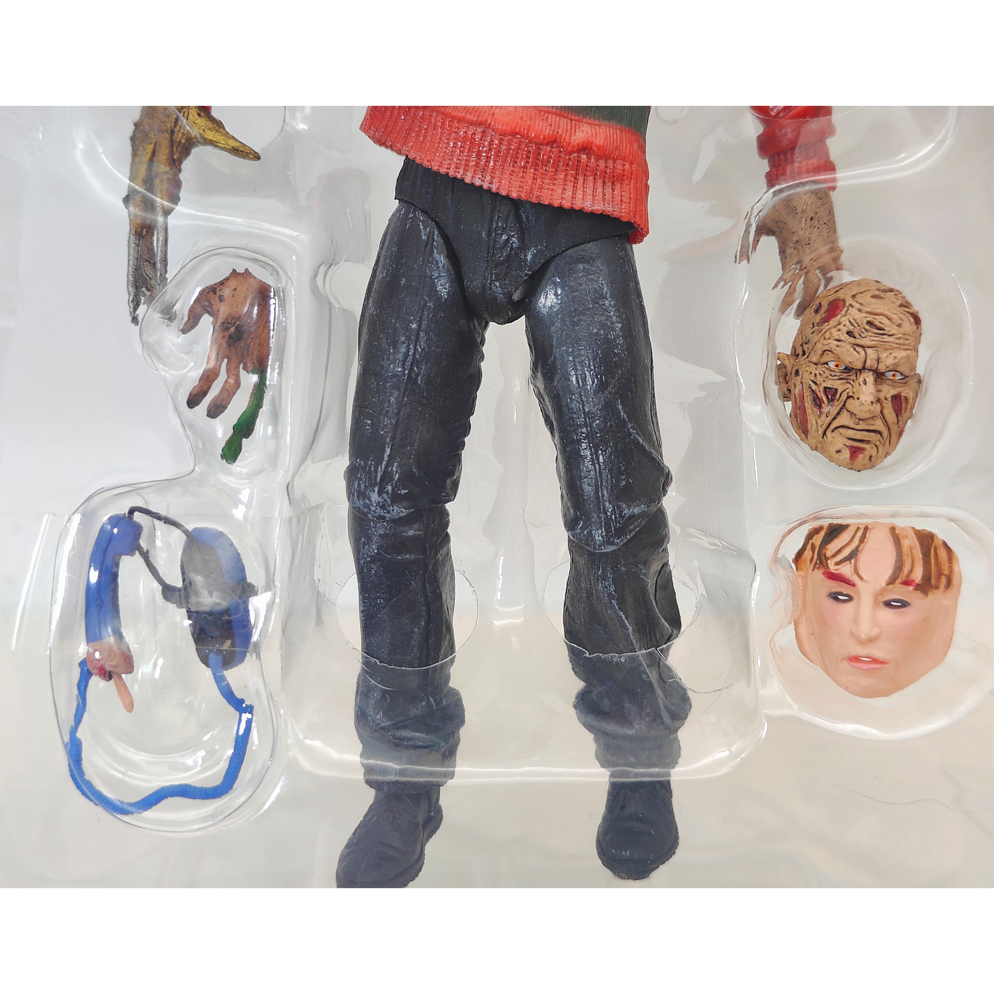 A Nightmare on Elm Street Dream Warriors Freddy Krueger Ultimate NECA Figure - Used