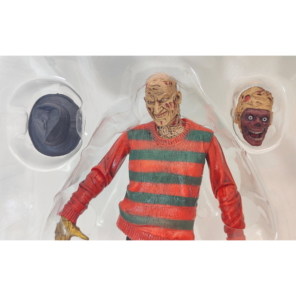 A Nightmare on Elm Street Dream Warriors Freddy Krueger Ultimate NECA Figure - Used