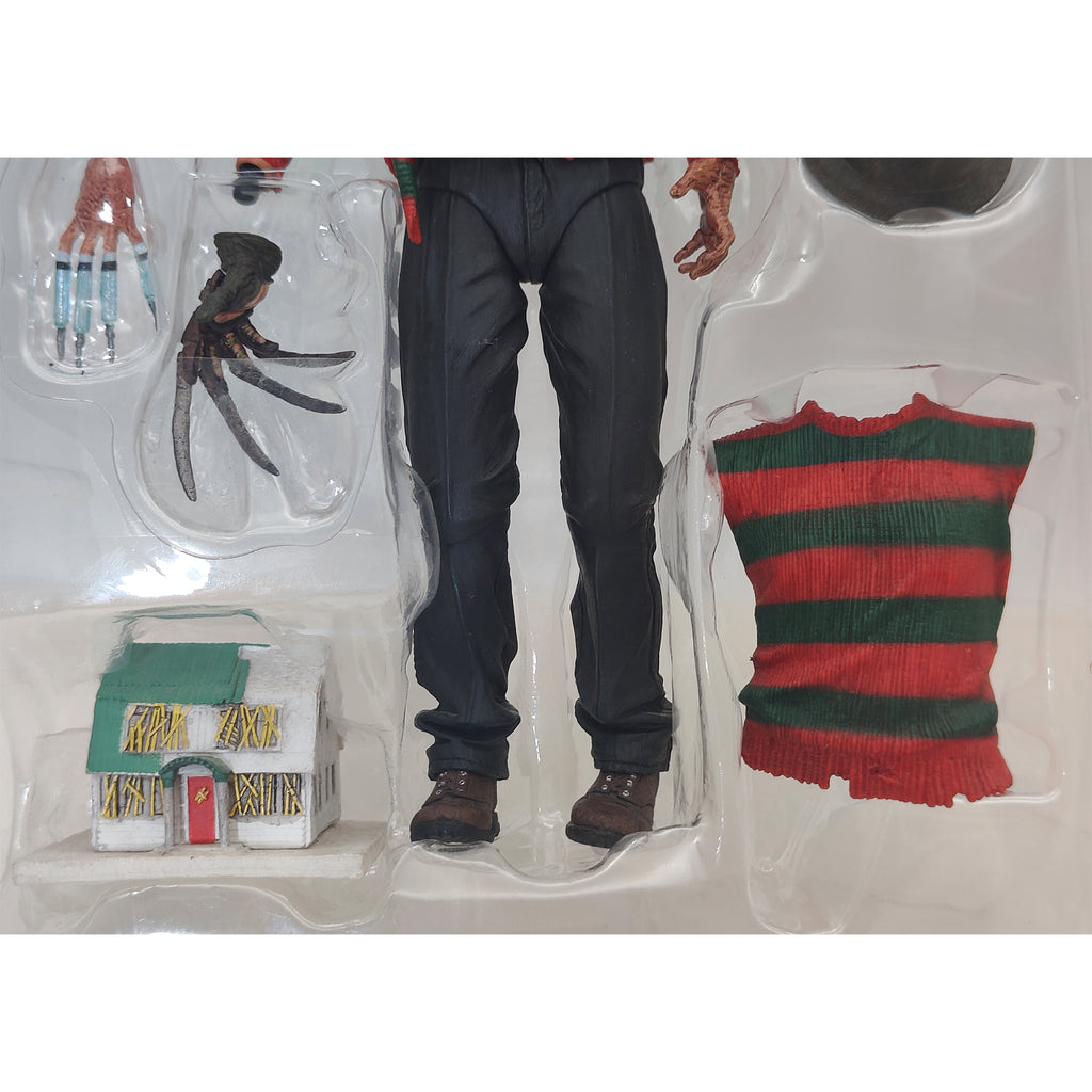 A Nightmare on Elm Street Dream Warriors Freddy Krueger Ultimate NECA Figure - Used