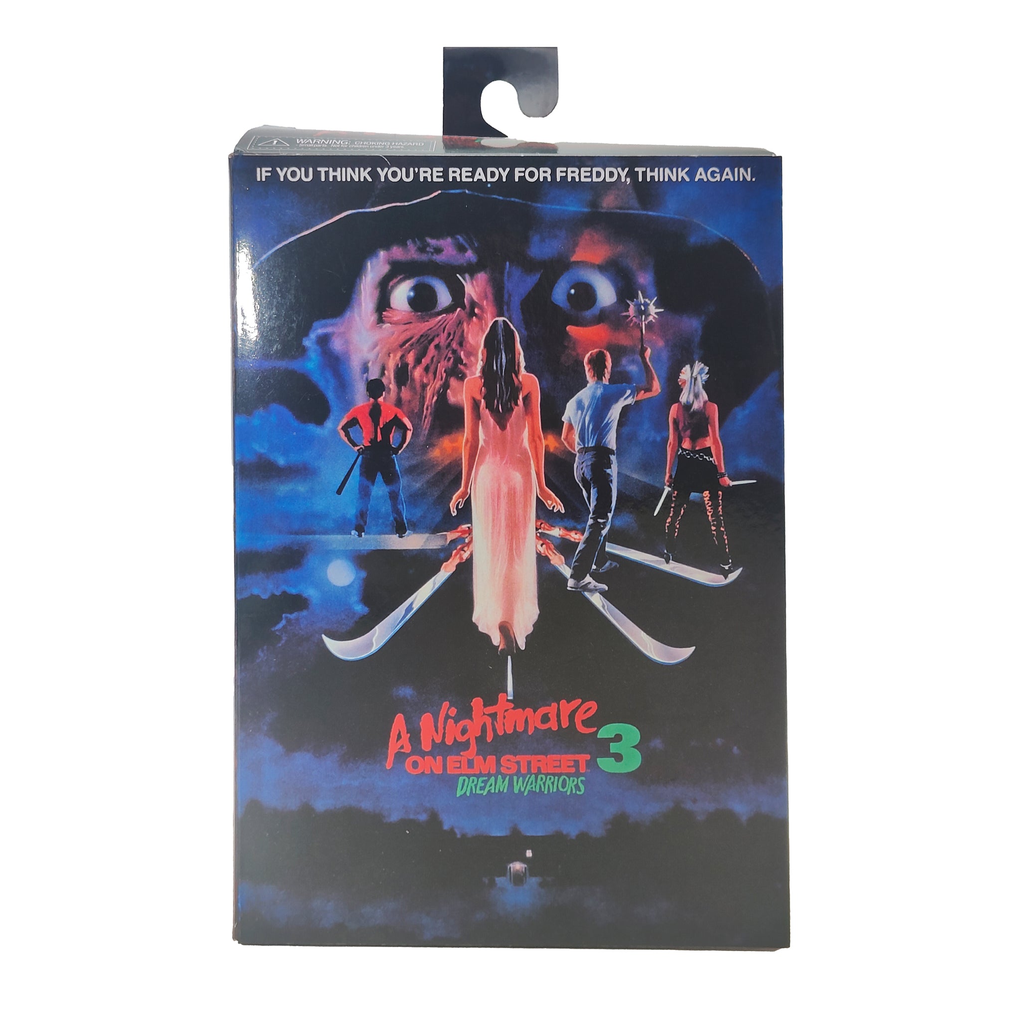 A Nightmare on Elm Street Dream Warriors Freddy Krueger Ultimate NECA Figure - Used