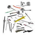 Action Figure Accessories Bulk Bag Weapons and Spare Parts 6 to 7 inch Job Lot
