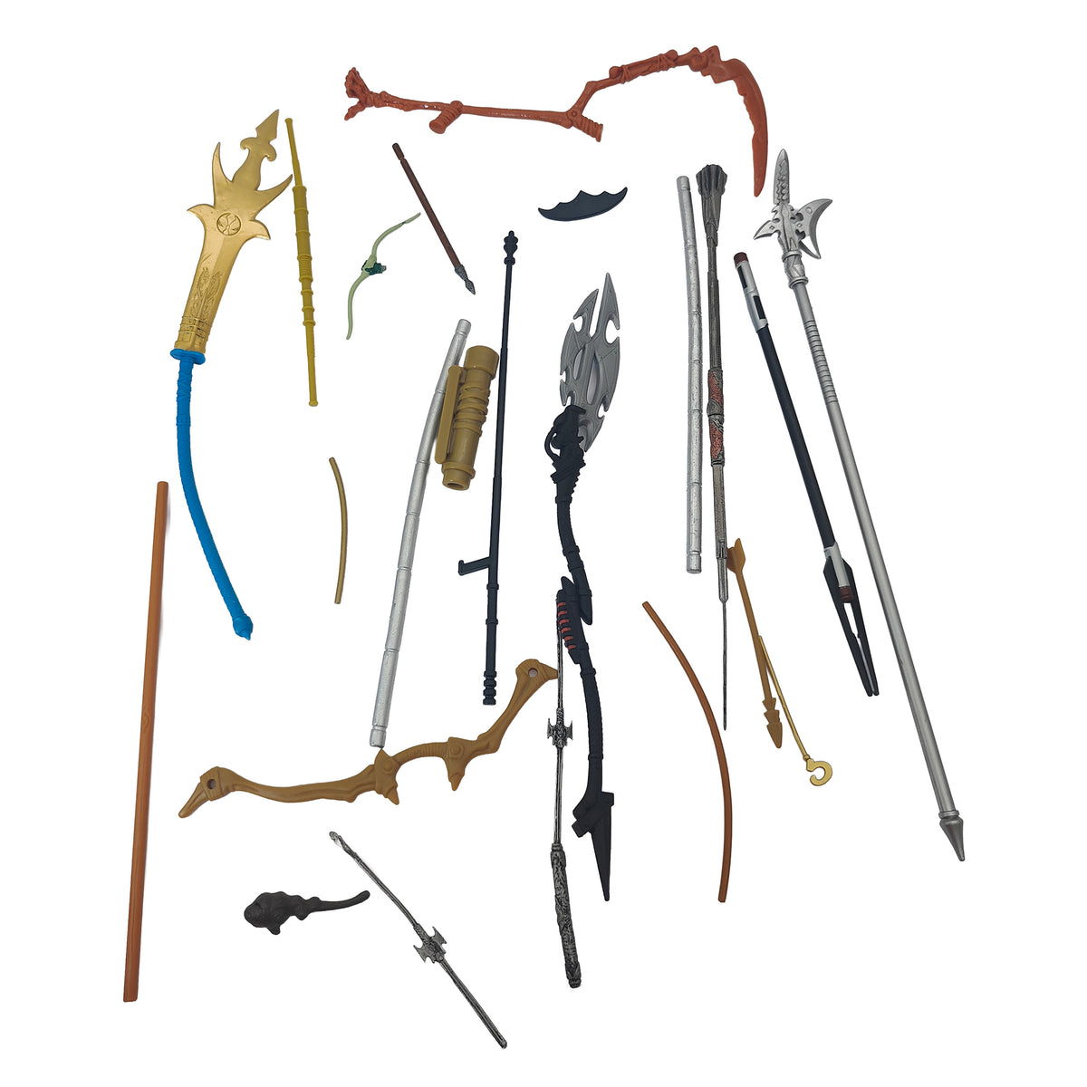 Action Figure Accessories Bulk Bag Weapons and Spare Parts 6 to 7 inch Job Lot - photo 2 of 11