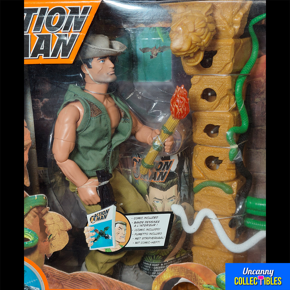 Action Man Pyramid Mission 30 cm Action Figure Hasbro 2002 – Action Man, Hasbro, 30 cm, 2002, pre-owned collector piece, Uncanny Collectibles Dublin Ireland