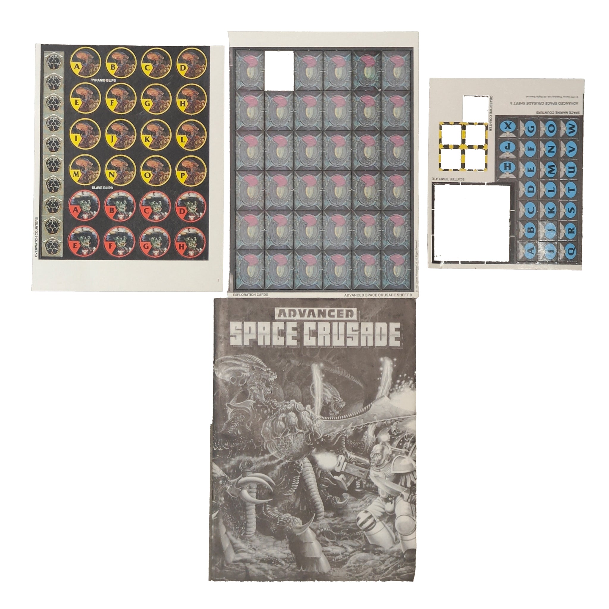 Advanced Space Crusade First Edition Warhammer 40K Games Workshop Board Game 1990