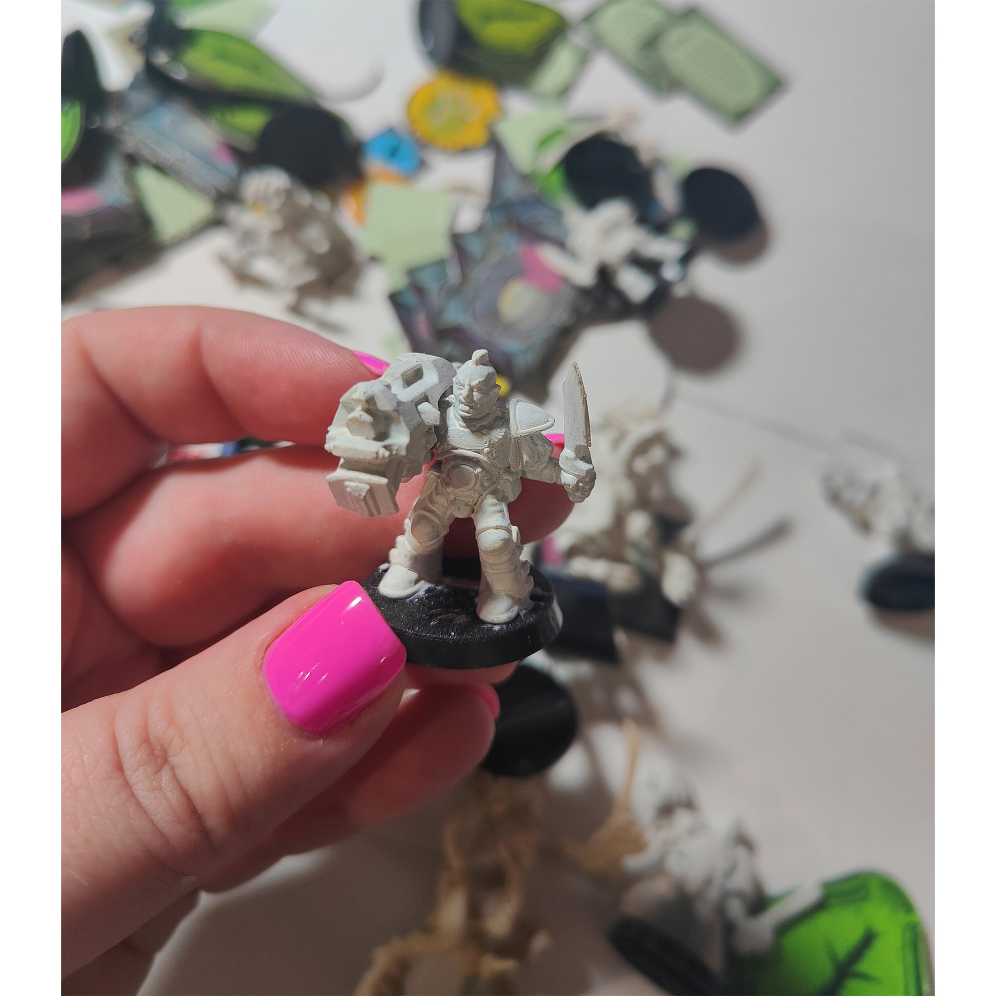 Advanced Space Crusade Warhammer 40k Games Workshop 1990 0191 Incomplete