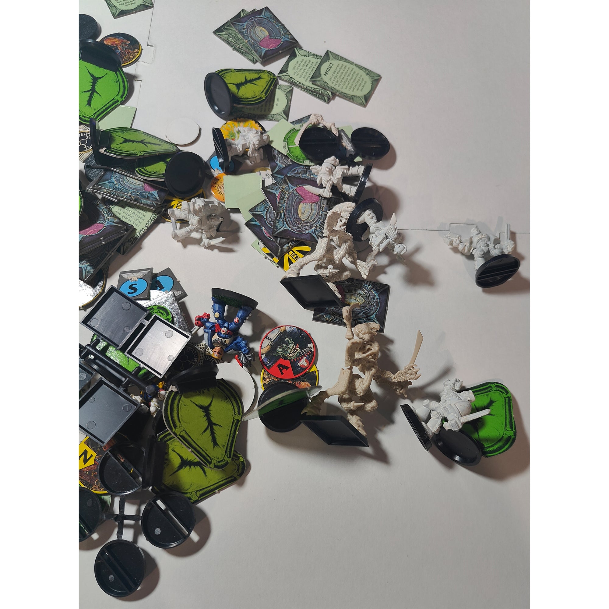 Advanced Space Crusade Warhammer 40k Games Workshop 1990 0191 Incomplete