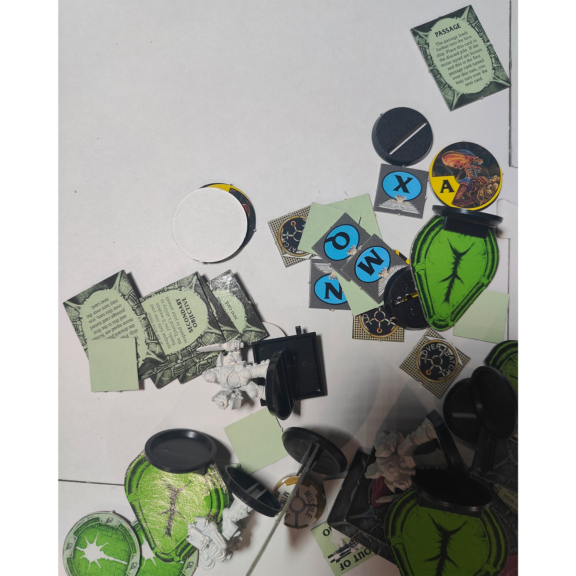 Advanced Space Crusade Warhammer 40k Games Workshop 1990 0191 Incomplete