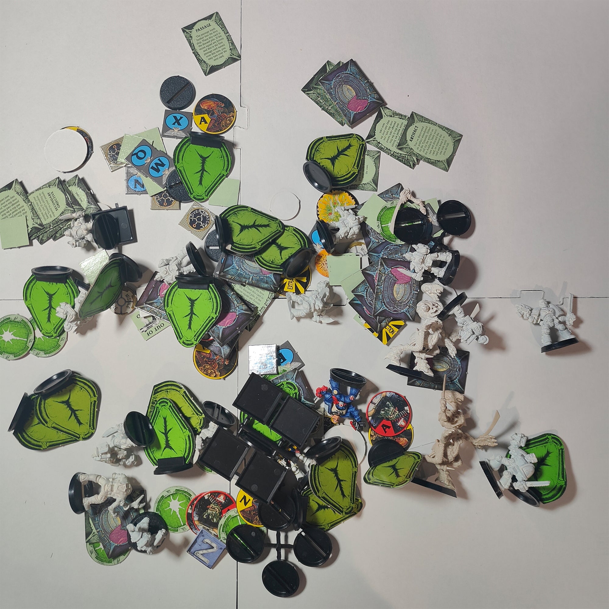 Advanced Space Crusade Warhammer 40k Games Workshop 1990 0191 Incomplete