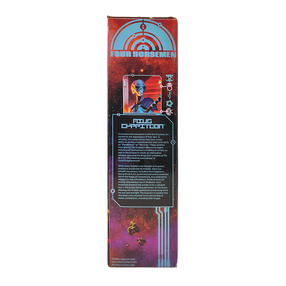 Buy Aius Cyppiteon Four Horsemen Studios Cosmic Legions Hvalkatar Book Two Gravenight 15 Cm Action Figure 2023 collectible online at Uncanny Collectibles