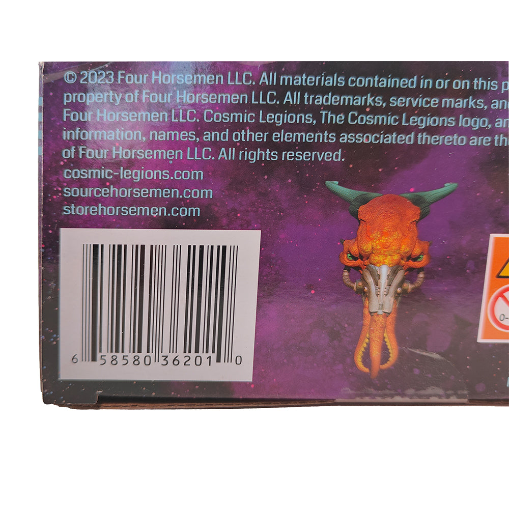 Aius Cyppiteon Four Horsemen Studios Cosmic Legions Hvalkatar Book Two Gravenight 15 cm Action Figure 2023 – Cosmic Legions, Four Horsemen Studios, 18 cm, 2023, pre-owned collector piece, Uncanny Collectibles Dublin Ireland