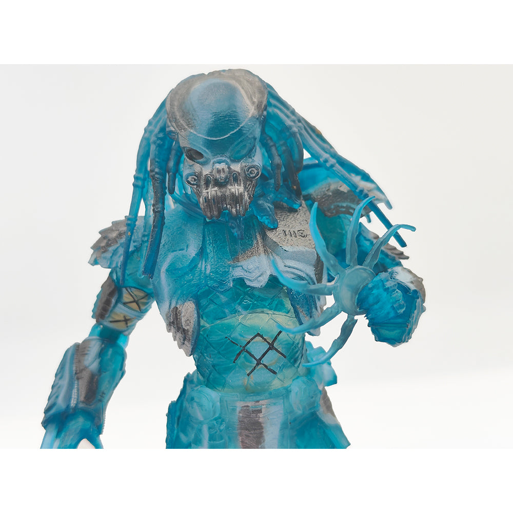 Alien vs Predator AVP Celtic Predator Active Camouflage 1:18 Scale Hiya Toys 4-Inch Action Figure PX Previews Exclusive – Predator, Hiya Toys, 11 cm, 2022, pre-owned collector piece, Uncanny Collectibles Dublin Ireland