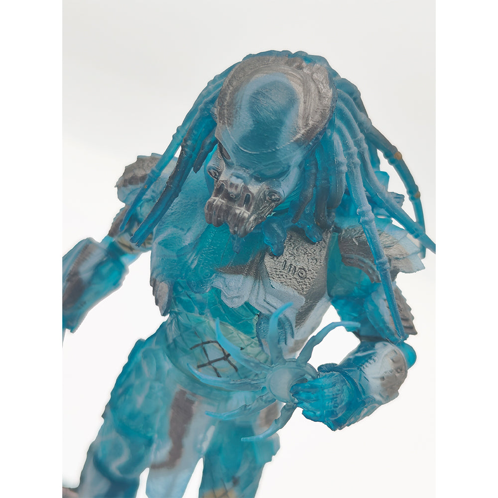 Alien vs Predator AVP Celtic Predator Active Camouflage 1:18 Scale Hiya Toys 4-Inch Action Figure PX Previews Exclusive – Predator, Hiya Toys, 11 cm, 2022, pre-owned collector piece, Uncanny Collectibles Dublin Ireland