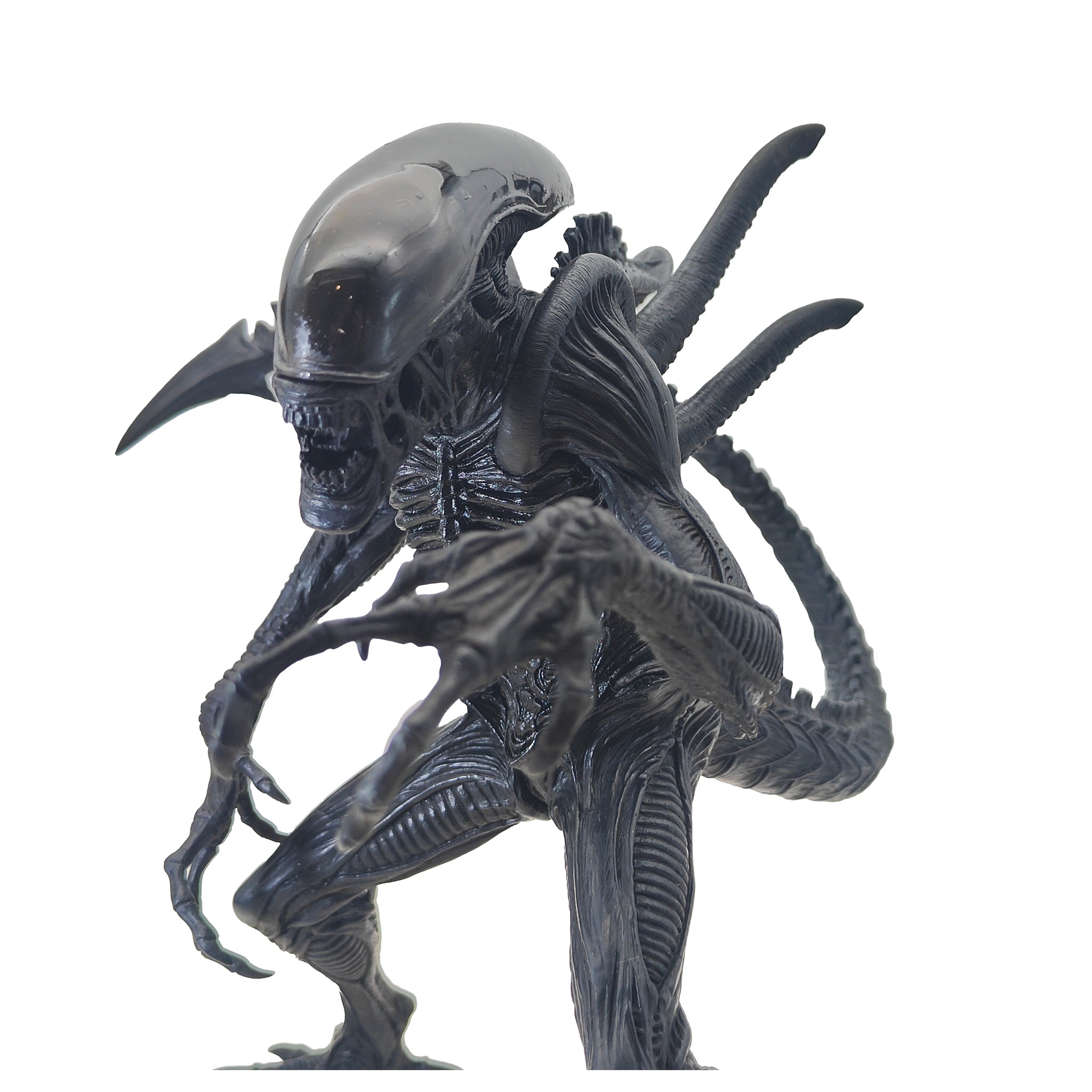 Alien vs Predator Black Alien Premium Furyu Corporation Action Figure 2008 21.5cm – Alien, Vintage Brands, 21 cm, 2008, pre-owned collector piece, Uncanny Collectibles Dublin Ireland
