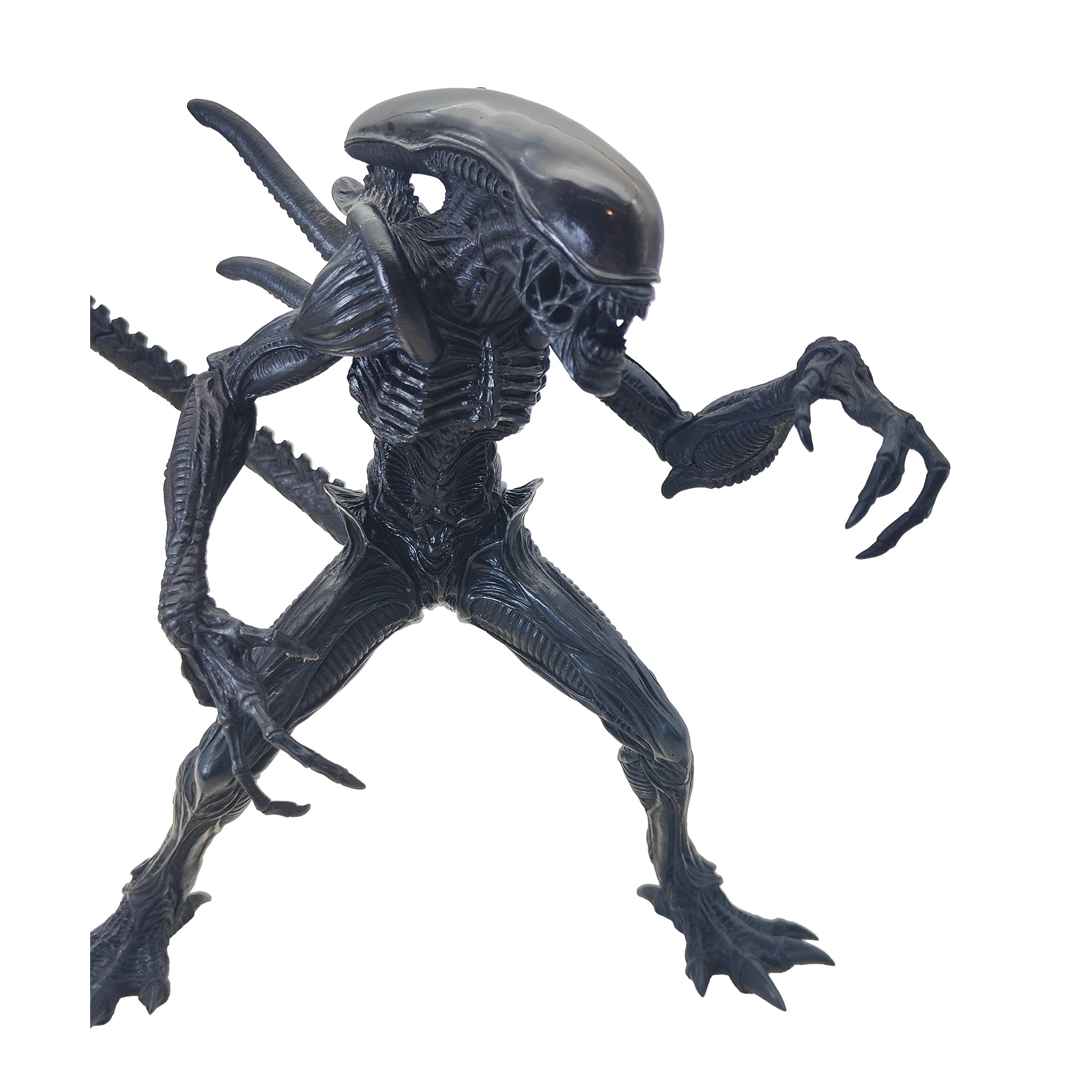Alien vs Predator Black Alien Premium Furyu Corporation Action Figure 2008 21.5cm – Alien, Vintage Brands, 21 cm, 2008, pre-owned collector piece, Uncanny Collectibles Dublin Ireland