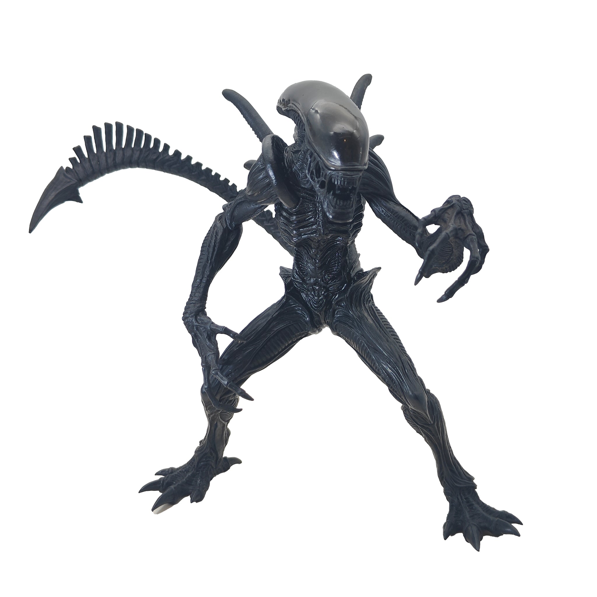 Alien vs Predator Black Alien Premium Furyu Corporation Action Figure 2008 21.5cm – Alien, Vintage Brands, 21 cm, 2008, pre-owned collector piece, Uncanny Collectibles Dublin Ireland