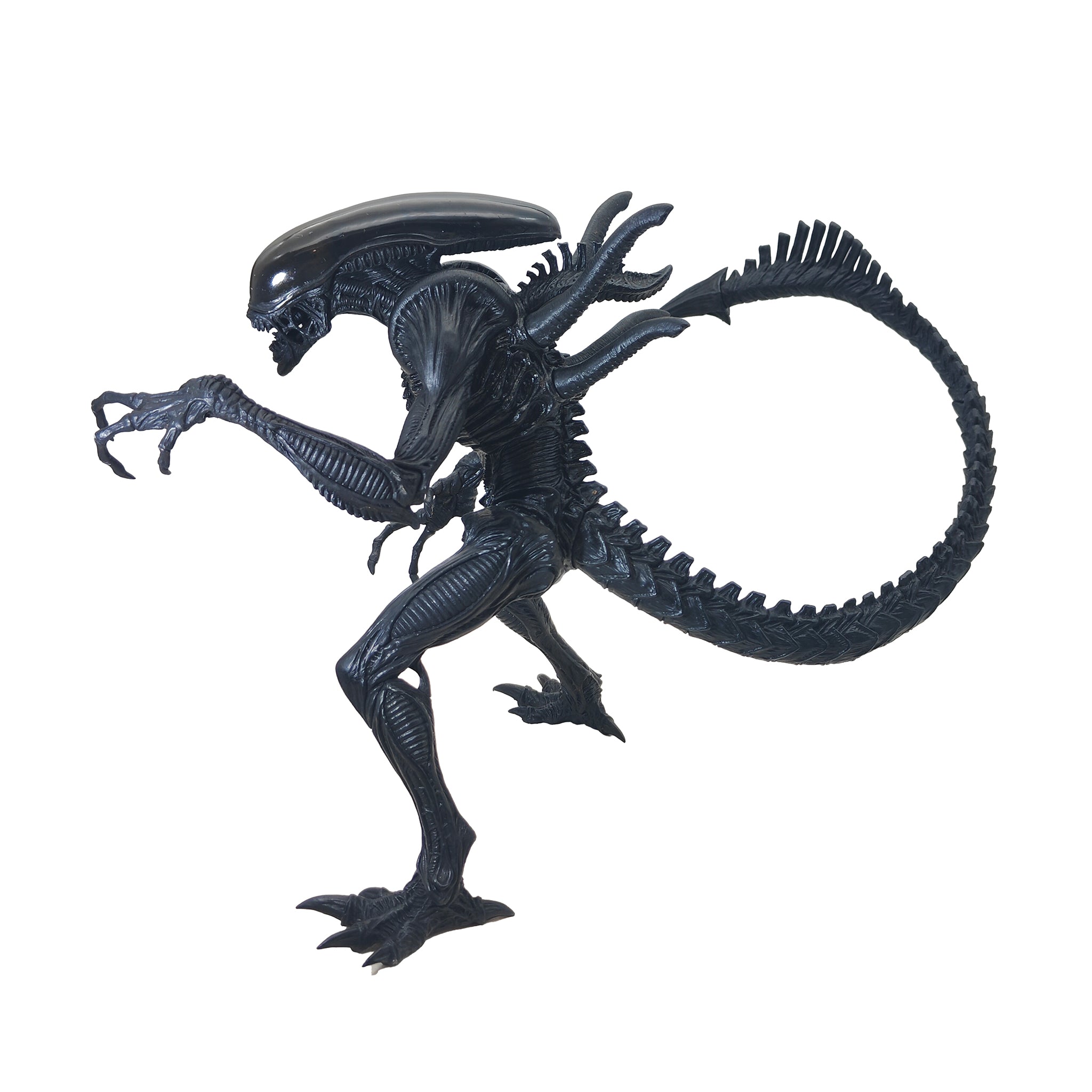 Alien vs Predator Black Alien Premium Furyu Corporation Action Figure 2008 21.5cm – Alien, Vintage Brands, 21 cm, 2008, pre-owned collector piece, Uncanny Collectibles Dublin Ireland