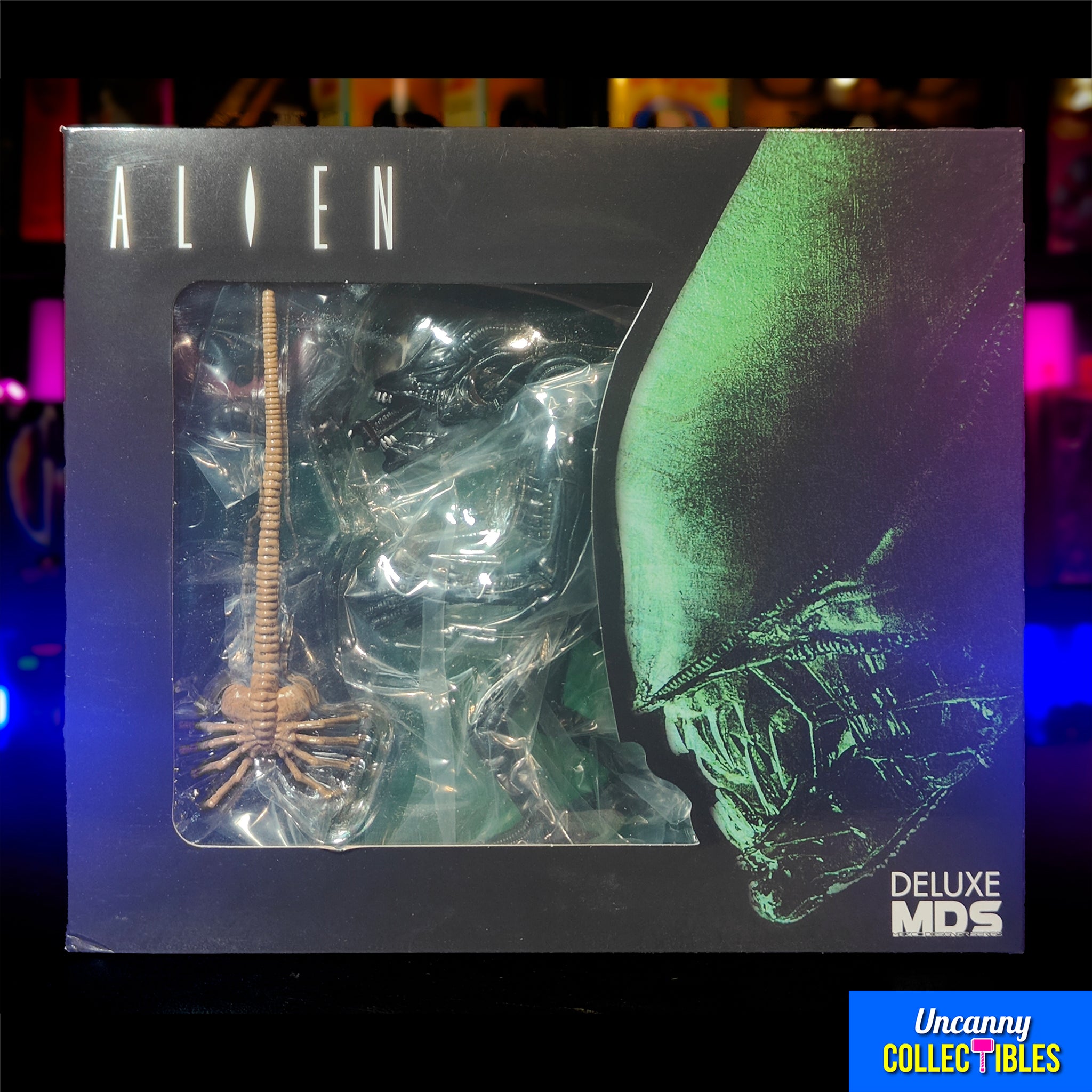 Alien Xenomorph Mezco Designer Series Deluxe Action Figure 18cm – Alien, Mezco Toyz, 18 cm, brand new collector item, Uncanny Collectibles Dublin Ireland