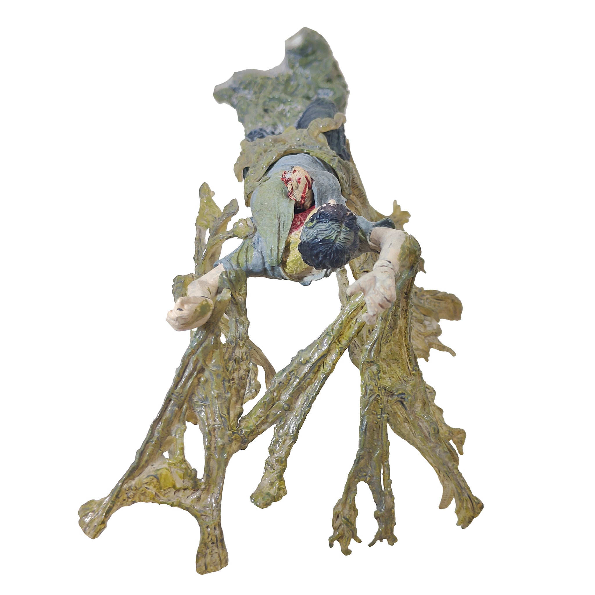 Aliens McFarlane Movie Maniacs 6 Cocooned Victim and 3 Facehuggers Incomplete