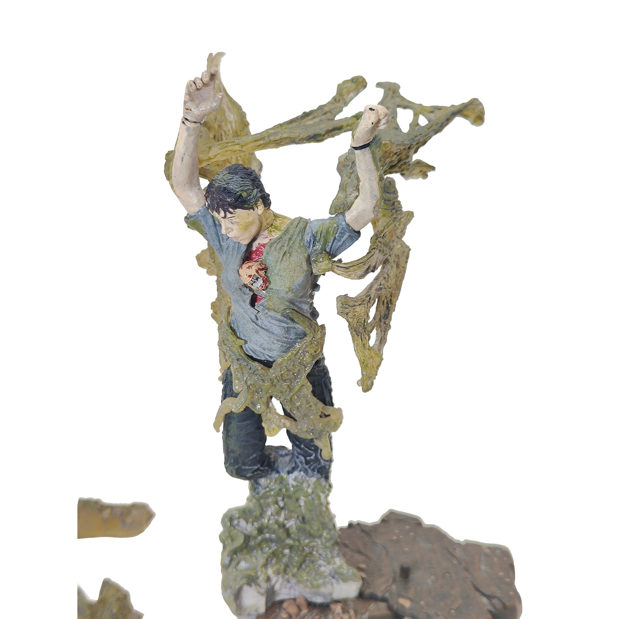 Aliens McFarlane Movie Maniacs 6 Cocooned Victim and 3 Facehuggers Incomplete