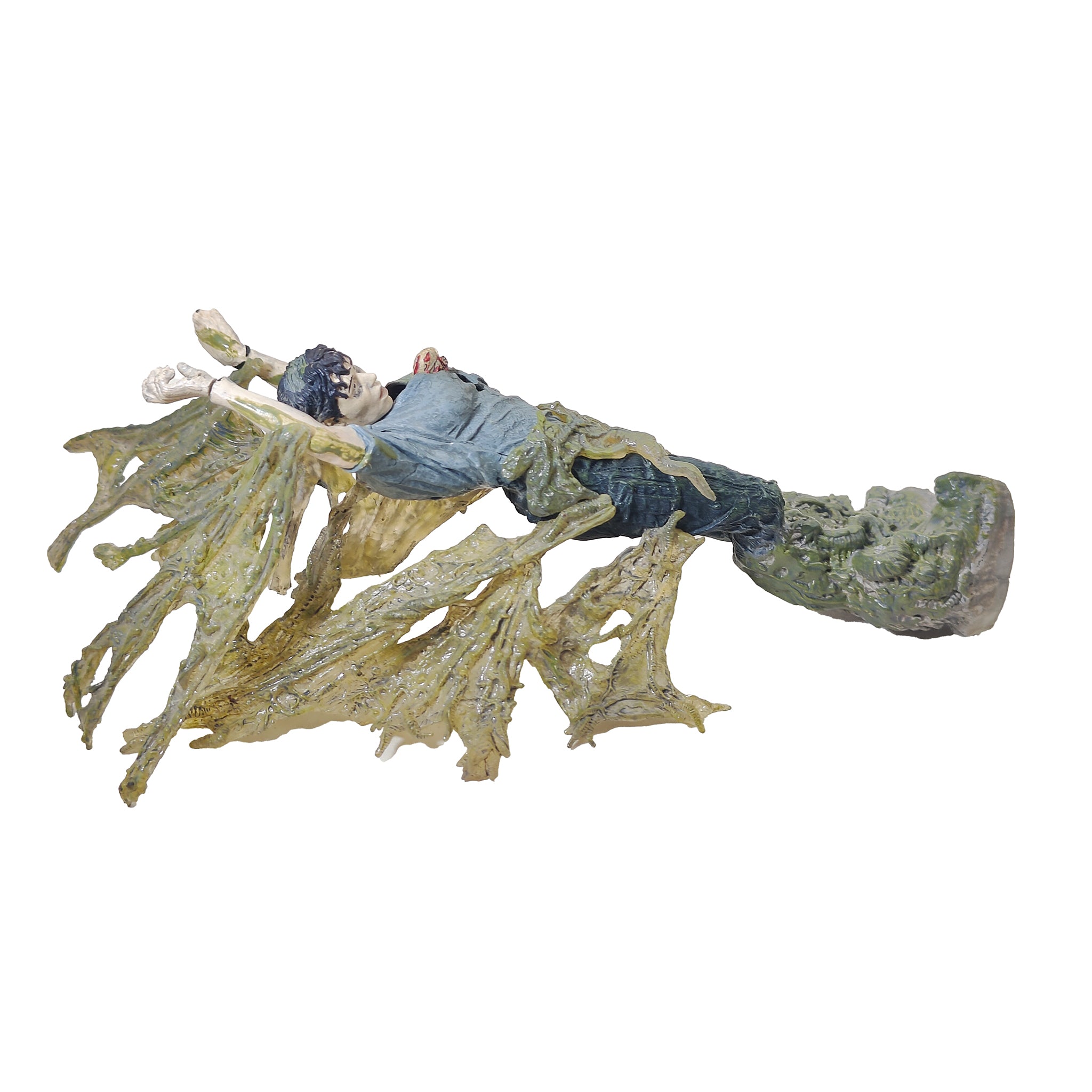 Aliens McFarlane Movie Maniacs 6 Cocooned Victim and 3 Facehuggers Incomplete