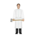 American Psycho Patrick Bateman In Raincoat Super7 ReAction Figure 10cm – Movie Icons & Heroes, Super7, 10 cm, 2024, brand new collector item, Uncanny Collectibles Dublin Ireland
