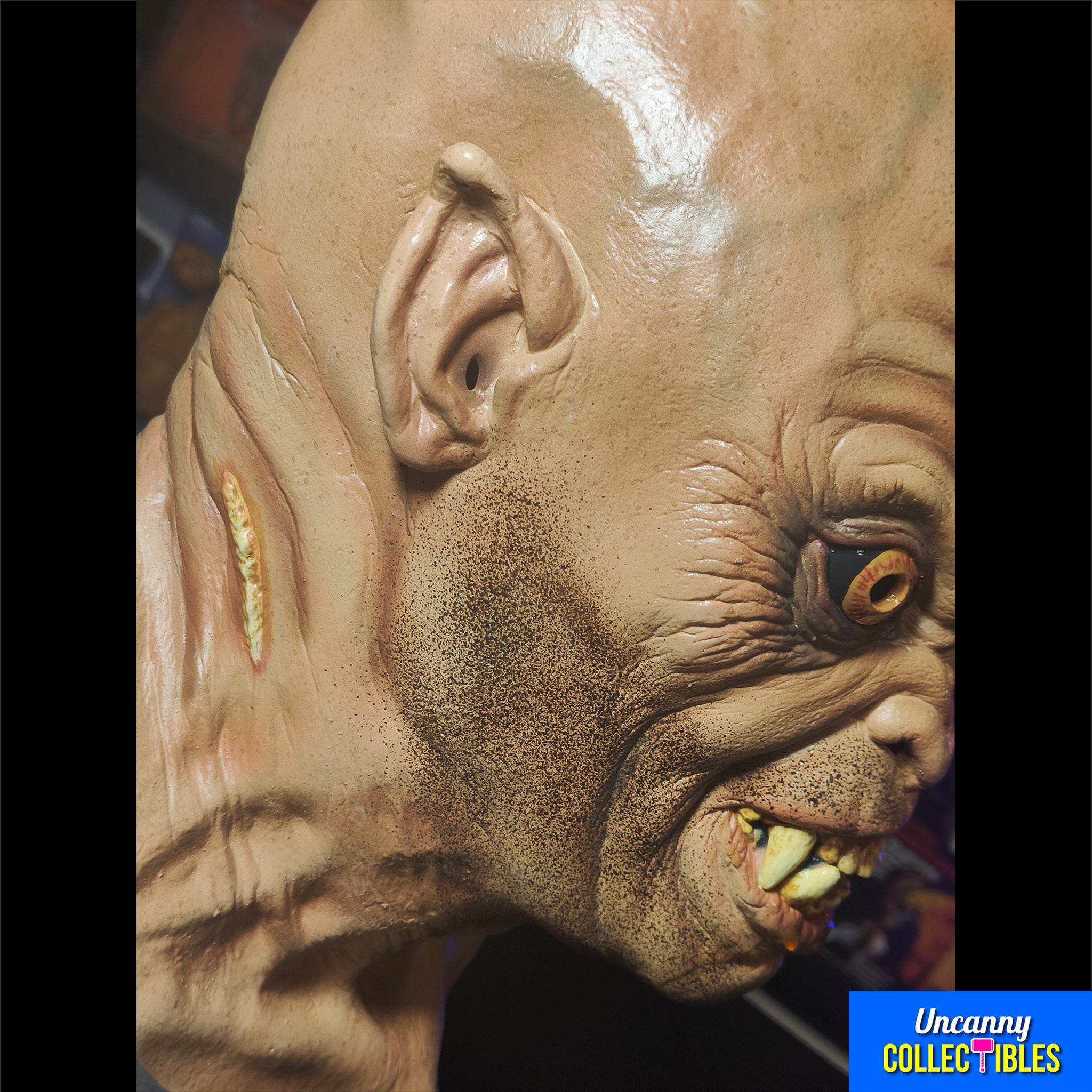 American Werewolf In London Bald Demon Trick Or Treat Studios Full Head Latex Mask – An American Werewolf In London, Trick or Treat Studios, 35 cm, 2024, brand new collector item, Uncanny Collectibles Dublin Ireland