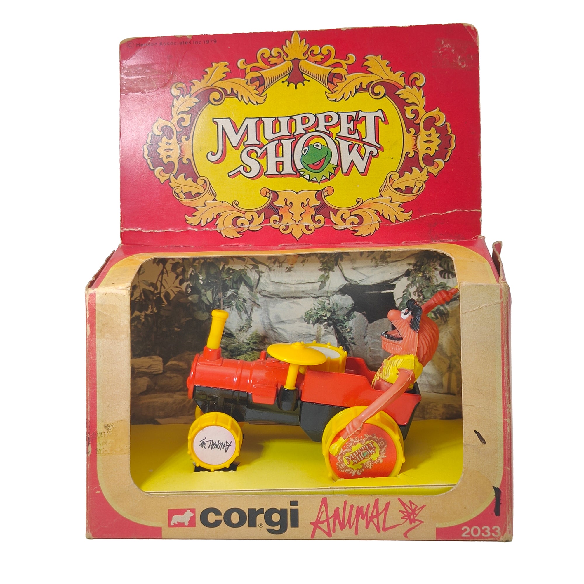 Animal The Muppet Show Corgi 1:64 Diecast Car 1979