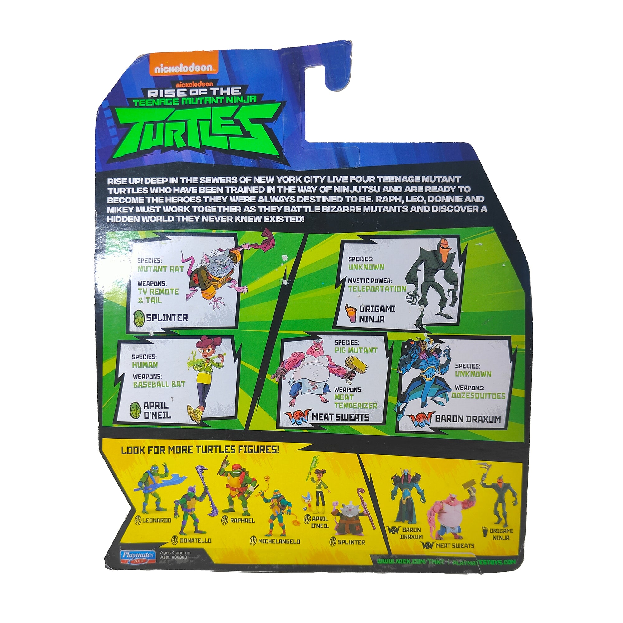 April O Neill Rise Of The Teenage Mutant Ninja Turtles Playmates Toys Action Figure 2018 14cm
