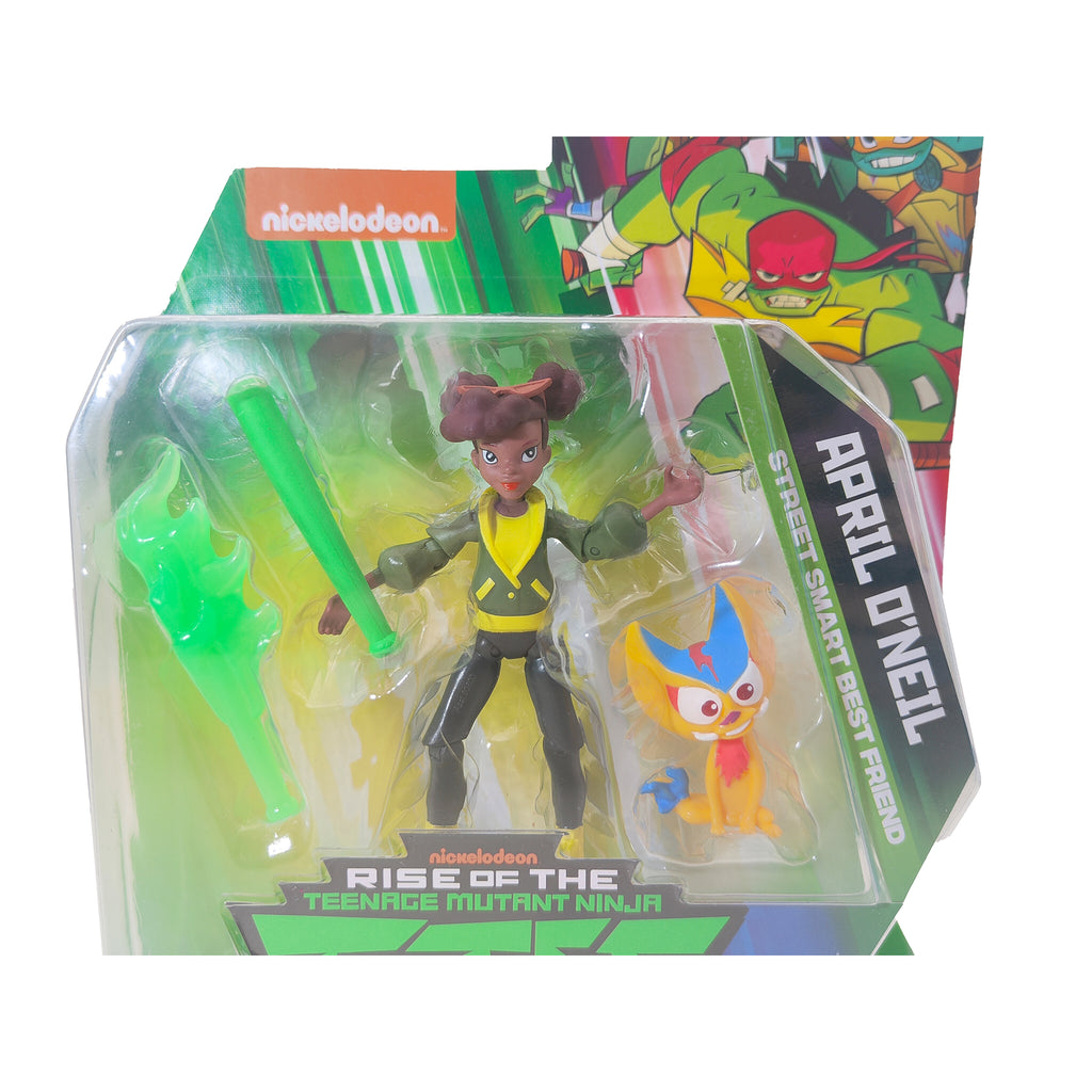 April O Neill Rise Of The Teenage Mutant Ninja Turtles Playmates Toys Action Figure 2018 14cm – Teenage Mutant Ninja Turtles, Playmates Toys, 14 cm, 2018, pre-owned collector piece, Uncanny Collectibles Dublin Ireland