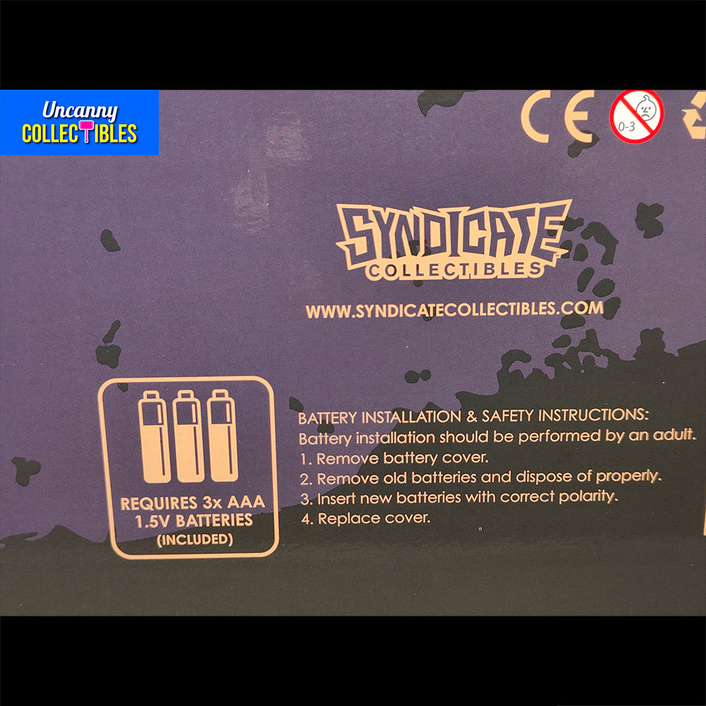 Army of Darkness Ashs Chainsaw 1:1 Chainsaw Evil Dead Prop With Sound By Syndicate Collectibles – Evil Dead, Syndicate Collectibles, 71 cm, 2024, brand new collector item, Uncanny Collectibles Dublin Ireland