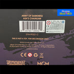 Army of Darkness Ashs Chainsaw 1:1 Chainsaw Evil Dead Prop With Sound By Syndicate Collectibles – Evil Dead, Syndicate Collectibles, 71 cm, 2024, brand new collector item, Uncanny Collectibles Dublin Ireland