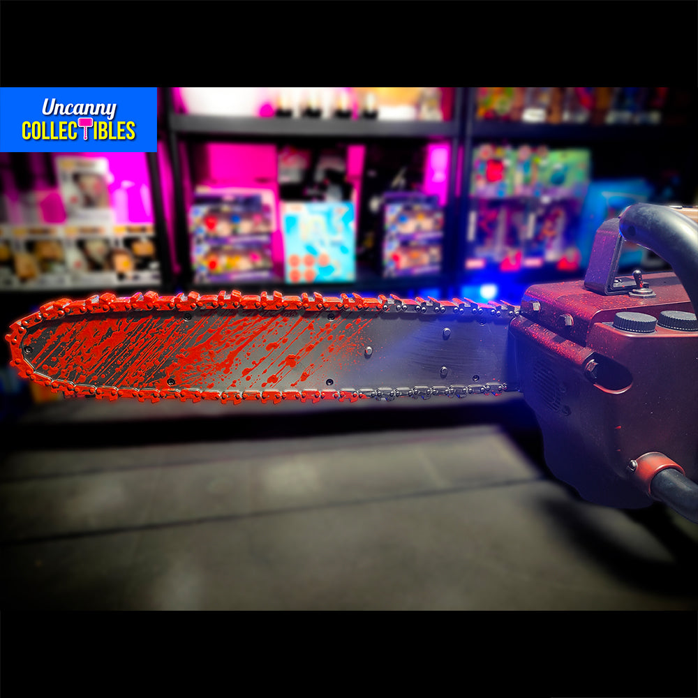 Army of Darkness Ashs Chainsaw 1:1 Chainsaw Evil Dead Prop With Sound By Syndicate Collectibles – Evil Dead, Syndicate Collectibles, 71 cm, 2024, brand new collector item, Uncanny Collectibles Dublin Ireland