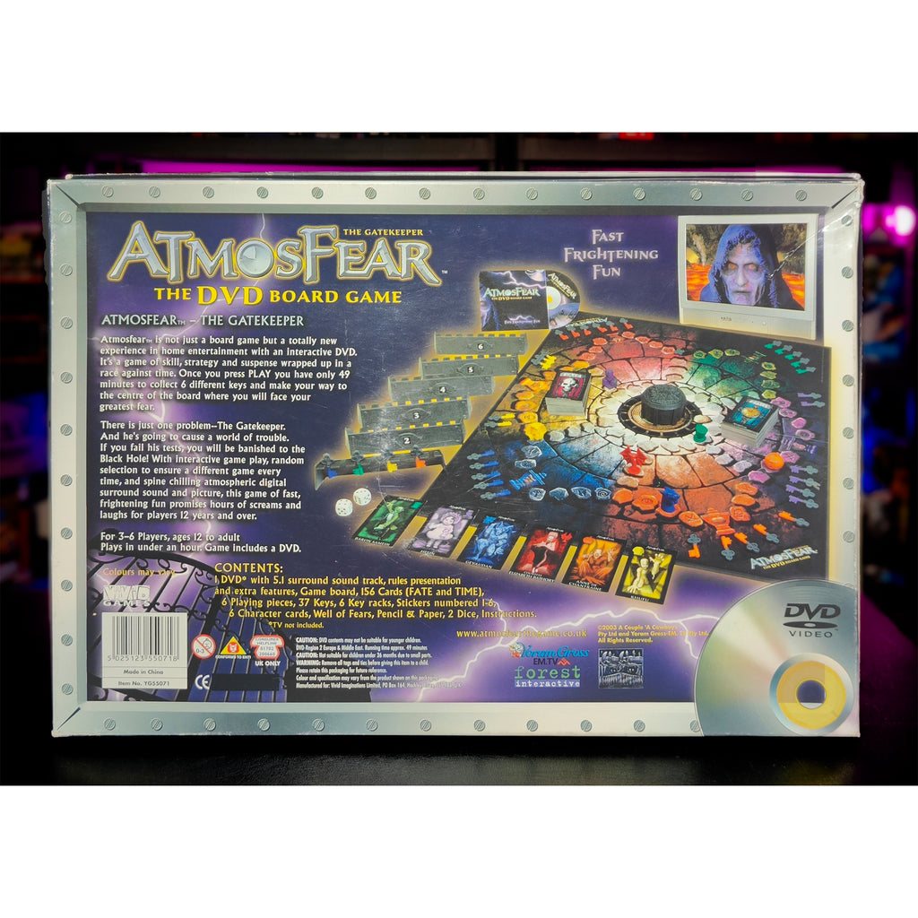 Atmosphere The Gatekeeper DVD Board Game Vivid Imaginations 2003 – TV Icons & Heroes, Vivid Imaginations, -, 2003, pre-owned collector piece, Uncanny Collectibles Dublin Ireland