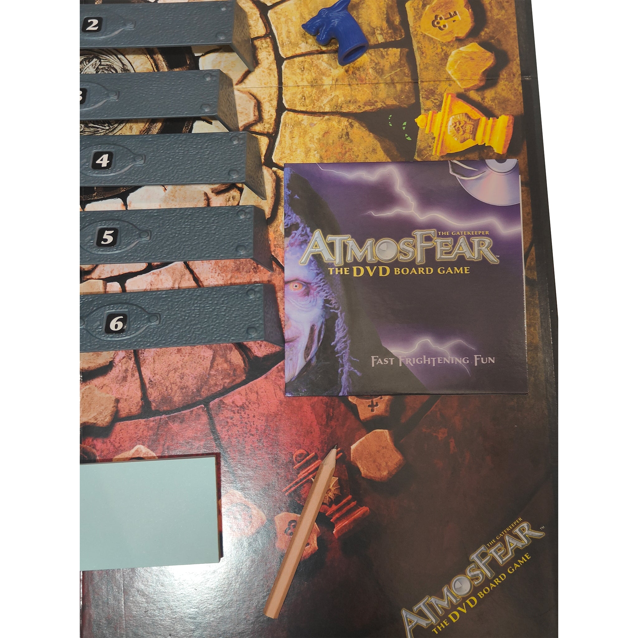 Atmosphere The Gatekeeper DVD Board Game Vivid Imaginations 2003 – TV Icons & Heroes, Vivid Imaginations, -, 2003, pre-owned collector piece, Uncanny Collectibles Dublin Ireland