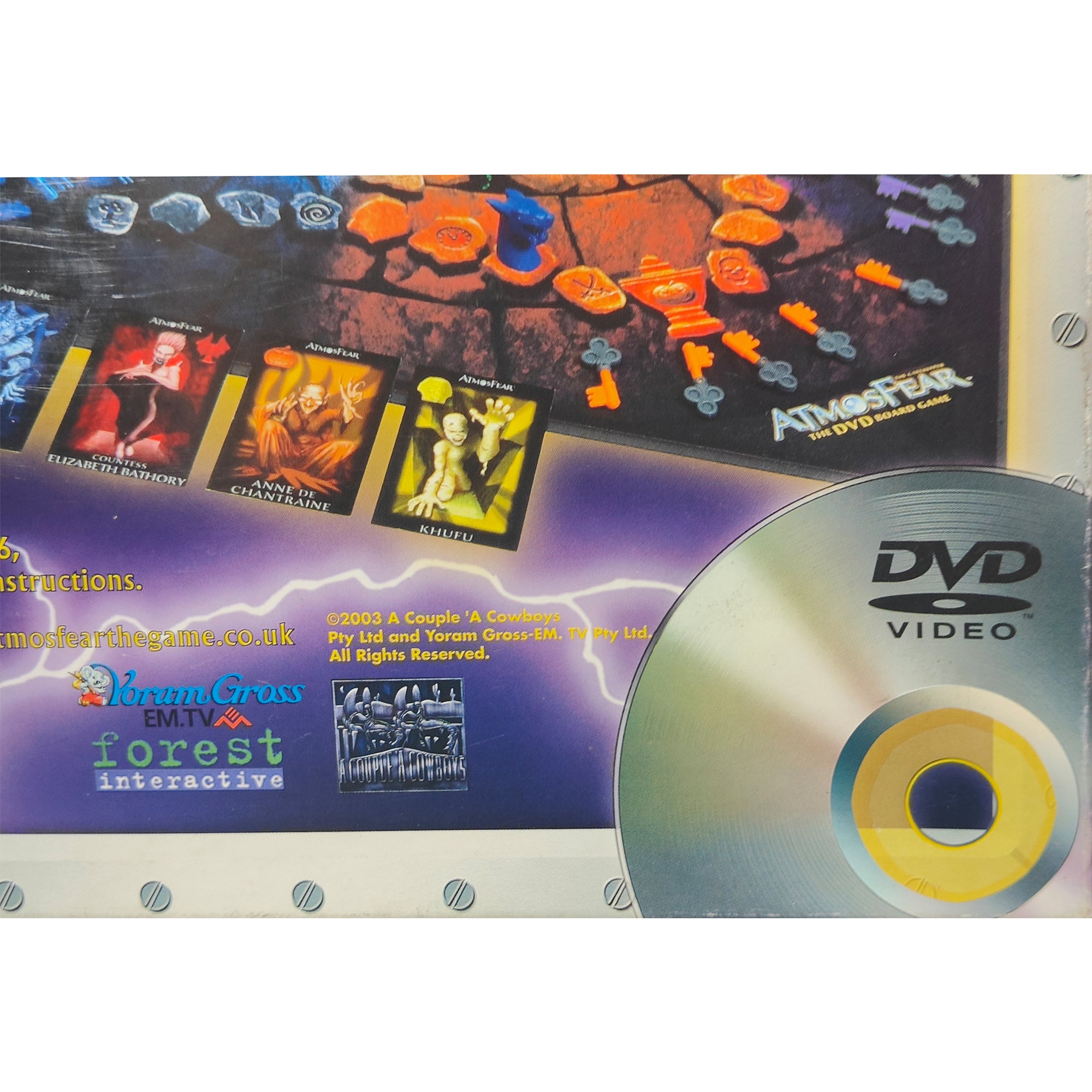 Atmosphere The Gatekeeper DVD Board Game Vivid Imaginations 2003
