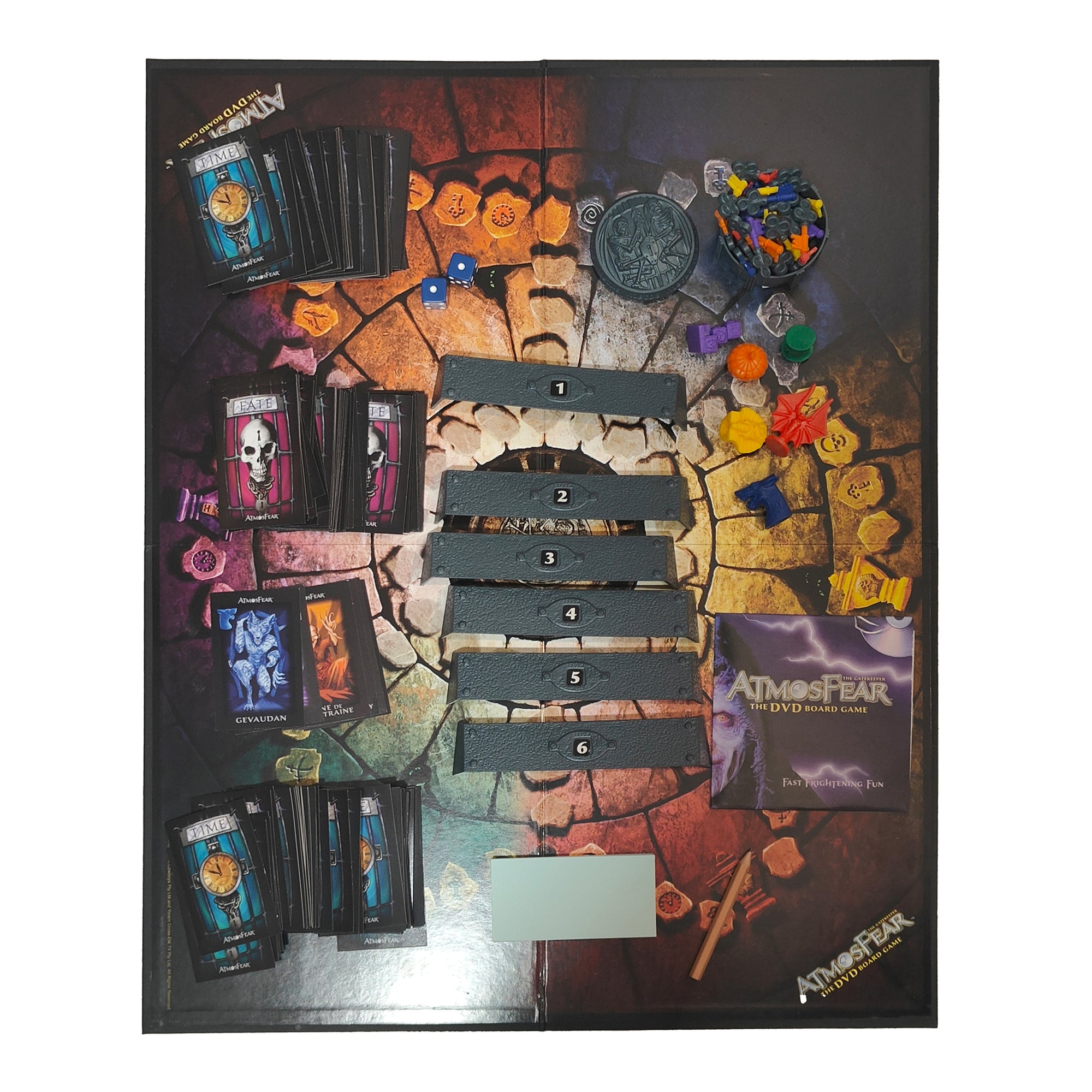 Atmosphere The Gatekeeper DVD Board Game Vivid Imaginations 2003