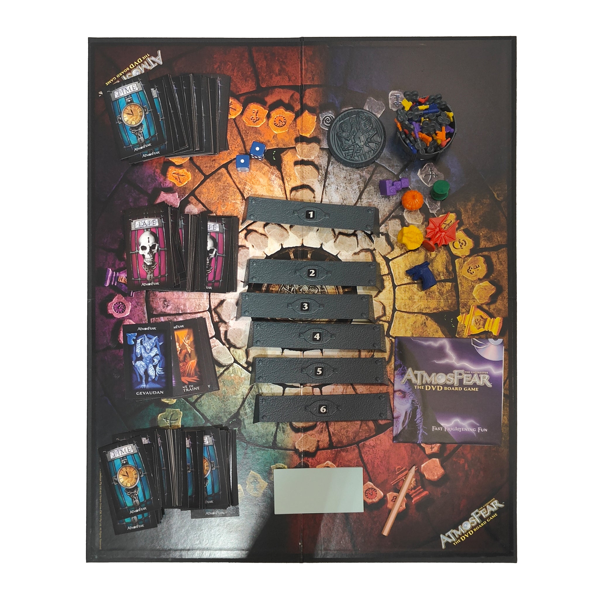 Atmosphere The Gatekeeper DVD Board Game Vivid Imaginations 2003 – TV Icons & Heroes, Vivid Imaginations, -, 2003, pre-owned collector piece, Uncanny Collectibles Dublin Ireland