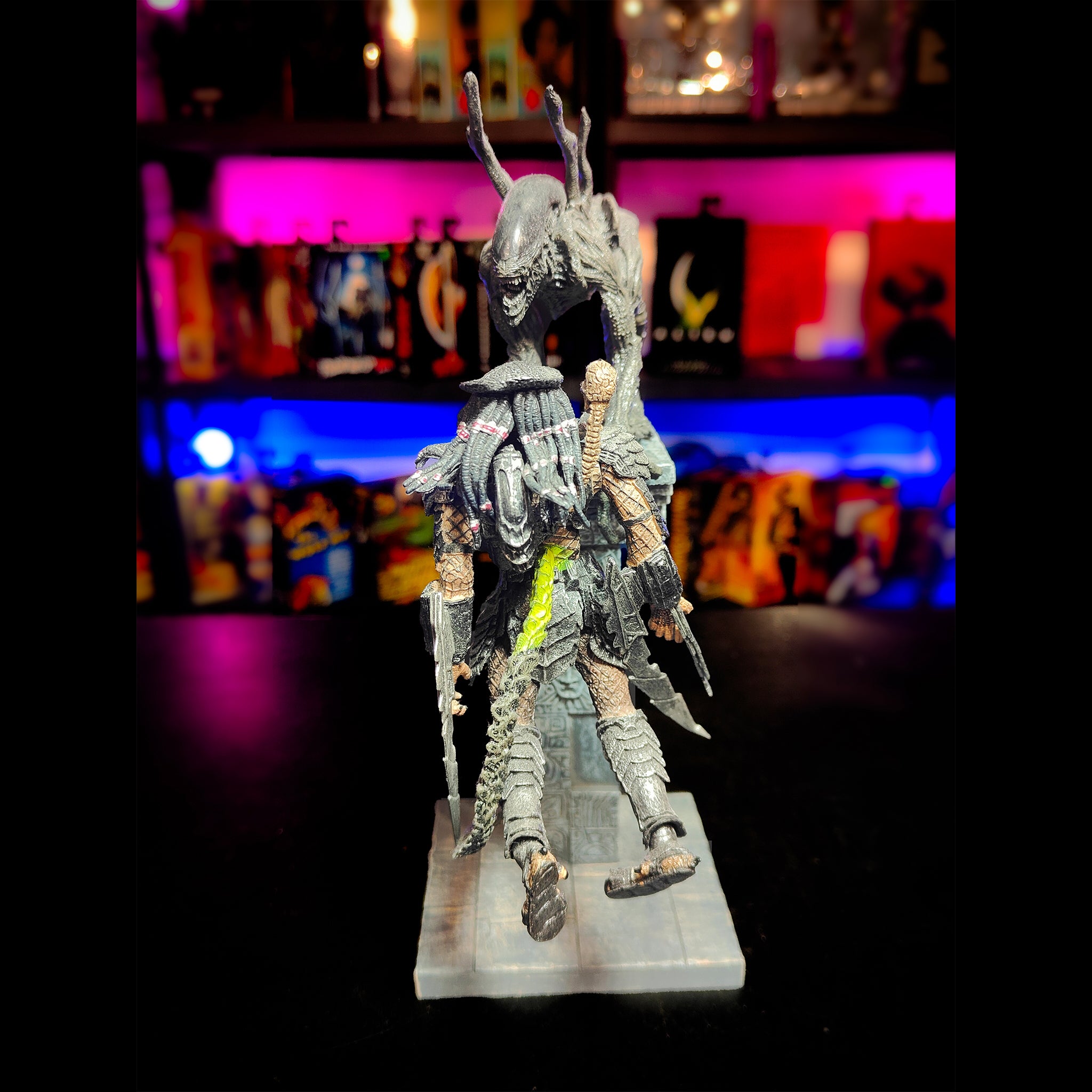 AVP Alien vs Predator Series 2 McFarlane Toys Diorama Playset 2005 – Predator, McFarlane Toys, 11 cm, 2005, pre-owned collector piece, Uncanny Collectibles Dublin Ireland
