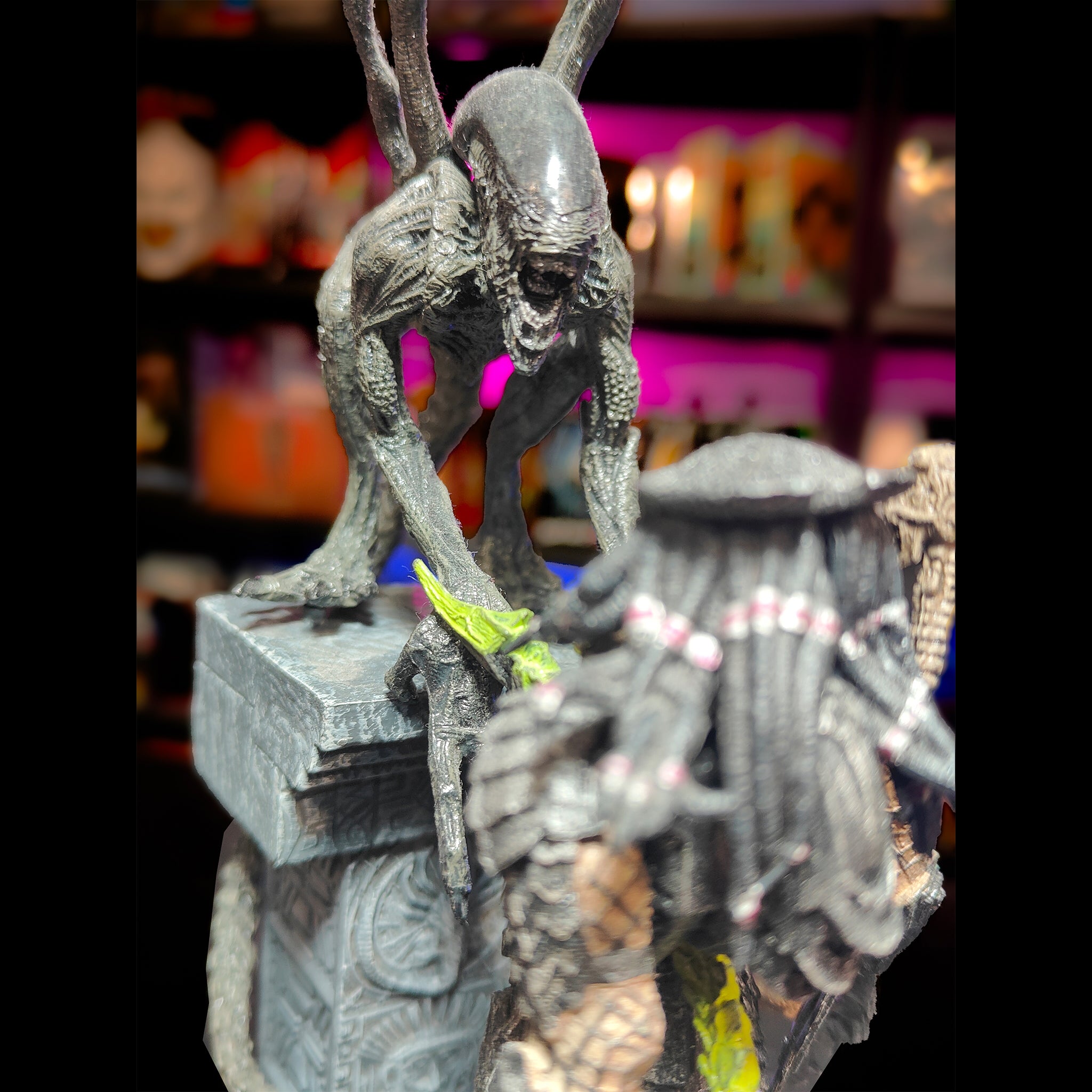 AVP Alien vs Predator Series 2 McFarlane Toys Diorama Playset 2005 – Predator, McFarlane Toys, 11 cm, 2005, pre-owned collector piece, Uncanny Collectibles Dublin Ireland
