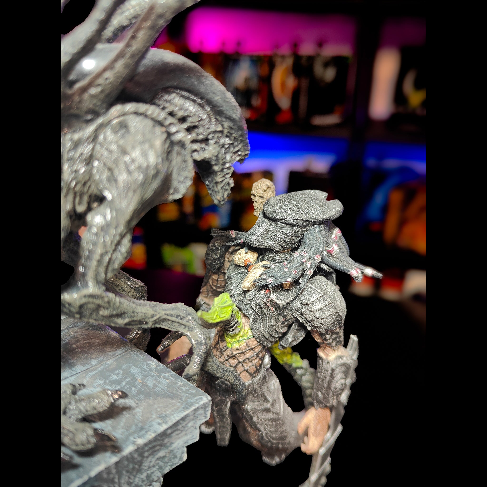 AVP Alien vs Predator Series 2 McFarlane Toys Diorama Playset 2005 – Predator, McFarlane Toys, 11 cm, 2005, pre-owned collector piece, Uncanny Collectibles Dublin Ireland
