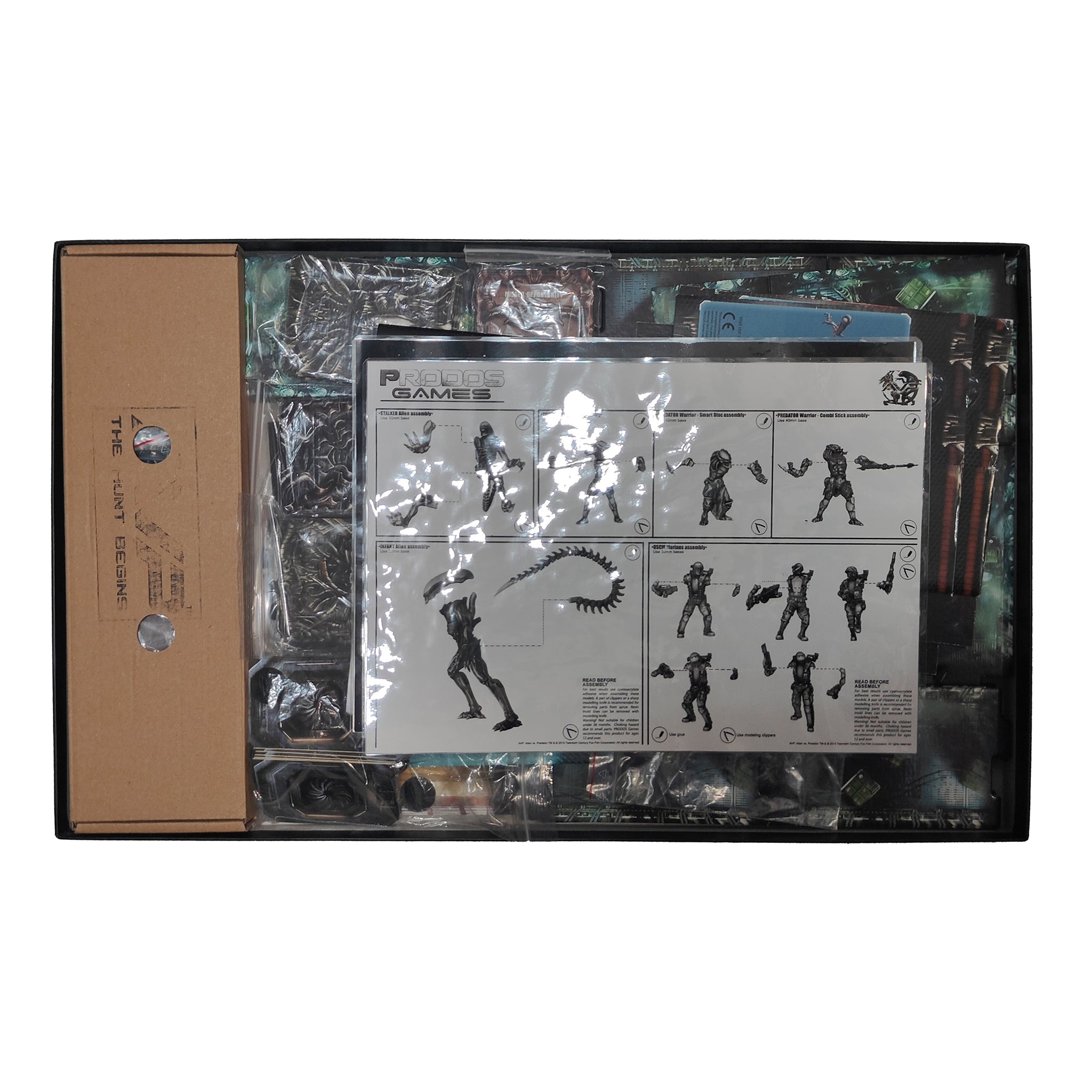 AVP Alien vs Predator The Hunt Begins 1st Edition Prodos Games Board Game 2015 Incomplete – Predator, Prodos Games, -, 2015, pre-owned collector piece, Uncanny Collectibles Dublin Ireland