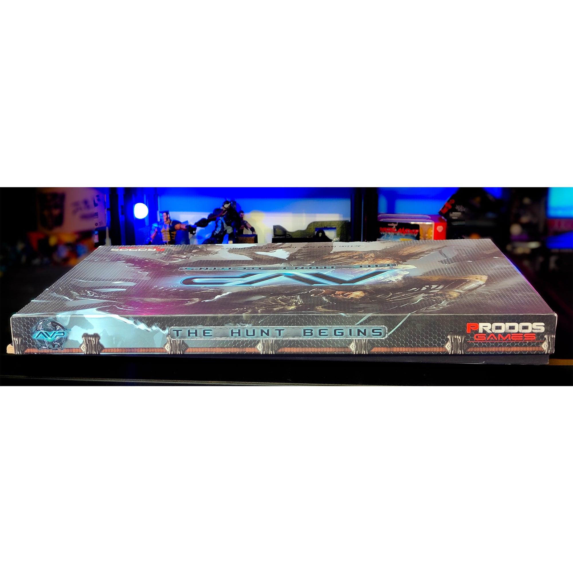 AVP Alien vs Predator The Hunt Begins 1st Edition Prodos Games Board Game 2015 Incomplete