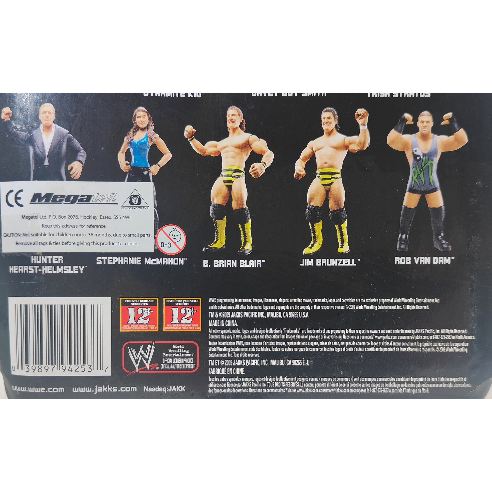 B Brian Blair WWE Classic Superstars Series 24 Jakks Pacific Action Figure 2009 18cm