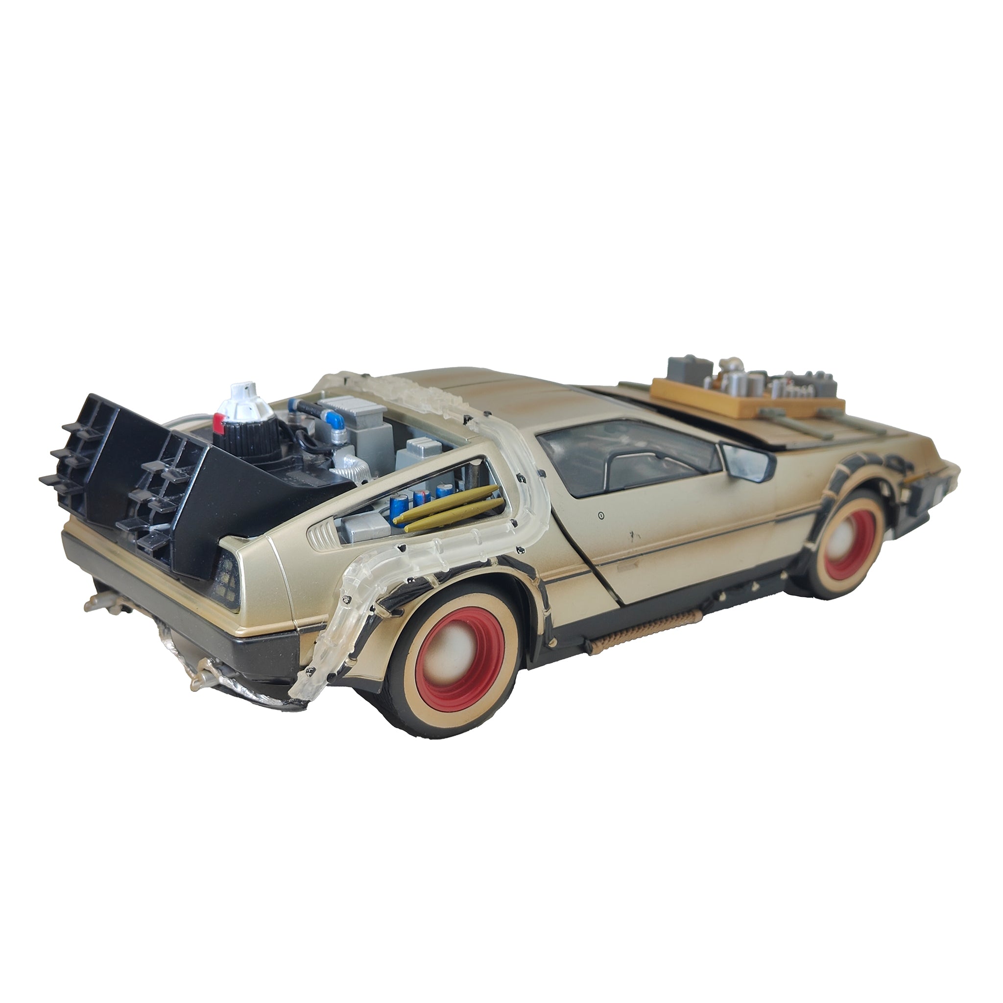 Back to the Future Part 3 Delorean 1:15 Scale Time Machine Diamond Select 2012 – Movie Icons & Heroes, Diamond Select Toys, 30 cm, 2012, pre-owned collector piece, Uncanny Collectibles Dublin Ireland