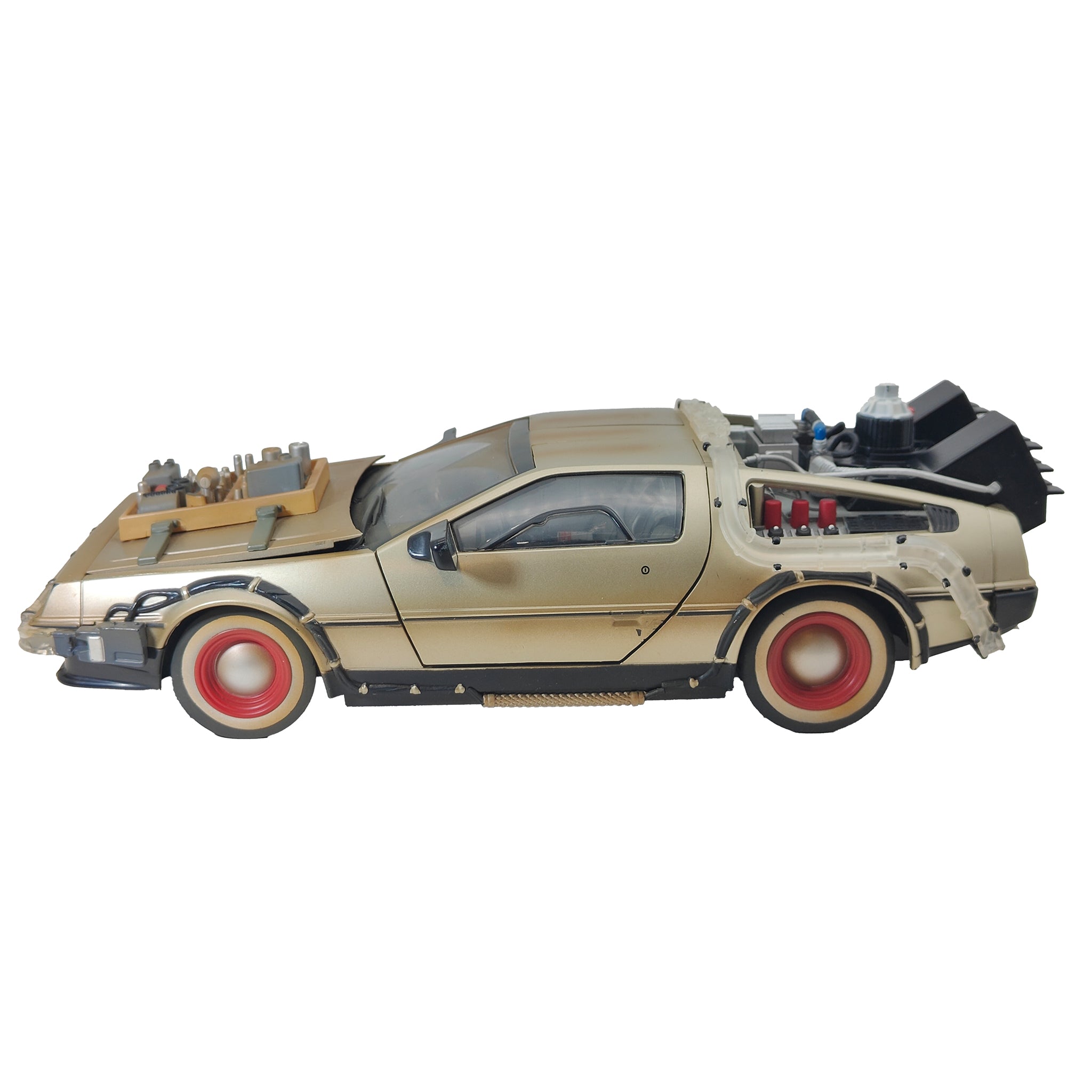 Back to the Future Part 3 Delorean 1:15 Scale Time Machine Diamond Select 2012 – Movie Icons & Heroes, Diamond Select Toys, 30 cm, 2012, pre-owned collector piece, Uncanny Collectibles Dublin Ireland
