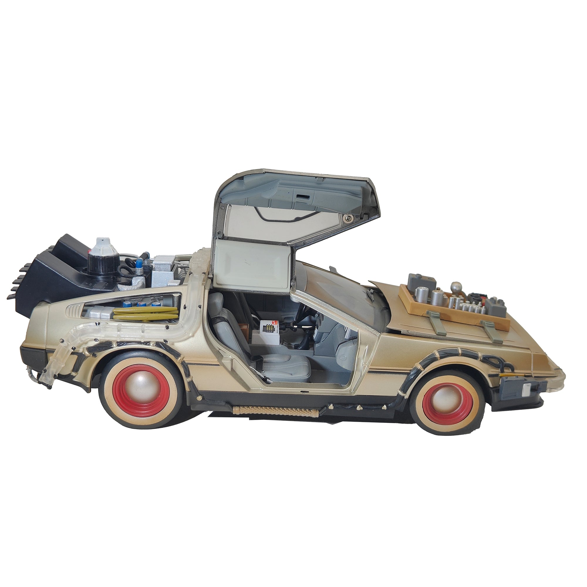 Back to the Future Part 3 Delorean 1:15 Scale Time Machine Diamond Select 2012