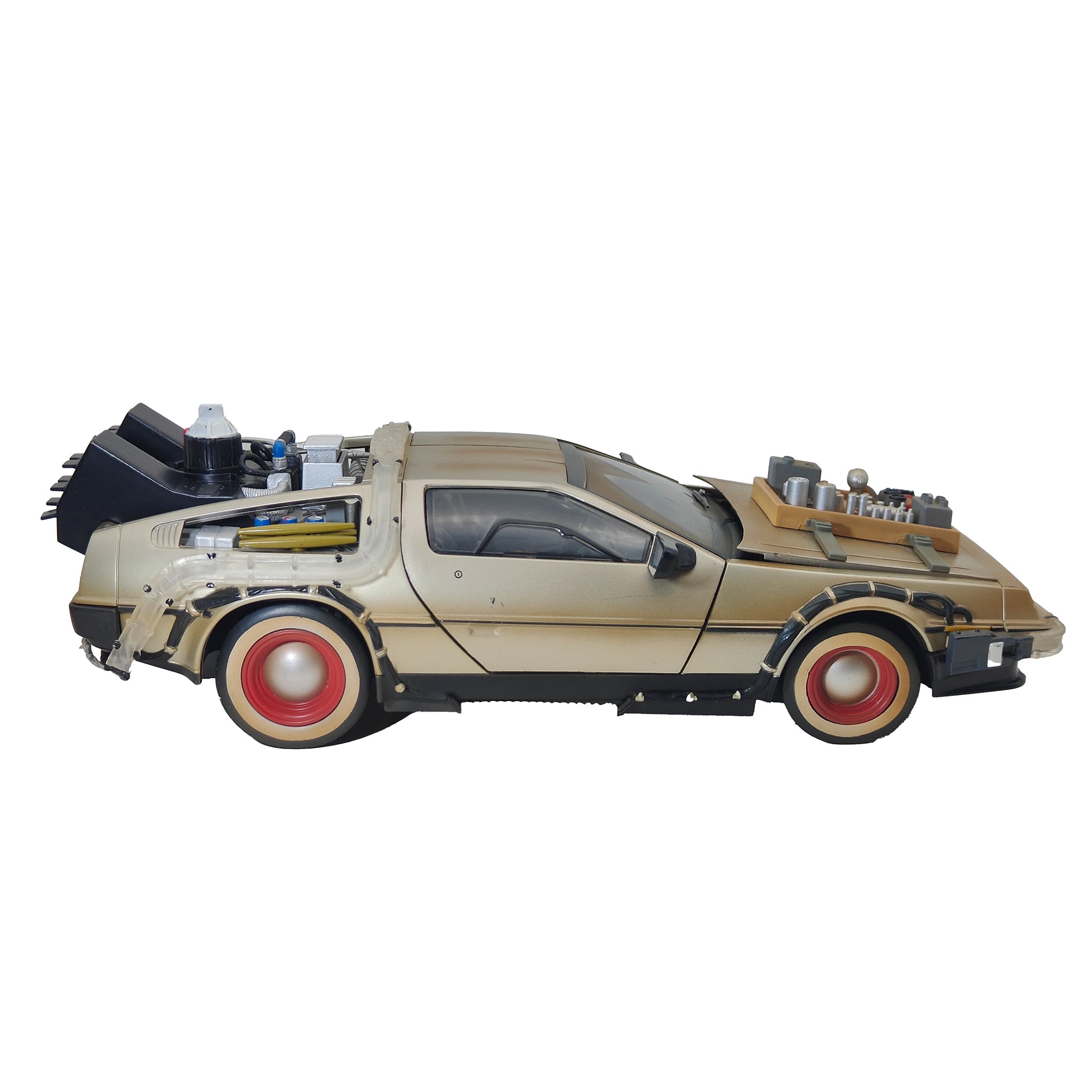 Back to the Future Part 3 Delorean 1:15 Scale Time Machine Diamond Select 2012 – Movie Icons & Heroes, Diamond Select Toys, 30 cm, 2012, pre-owned collector piece, Uncanny Collectibles Dublin Ireland