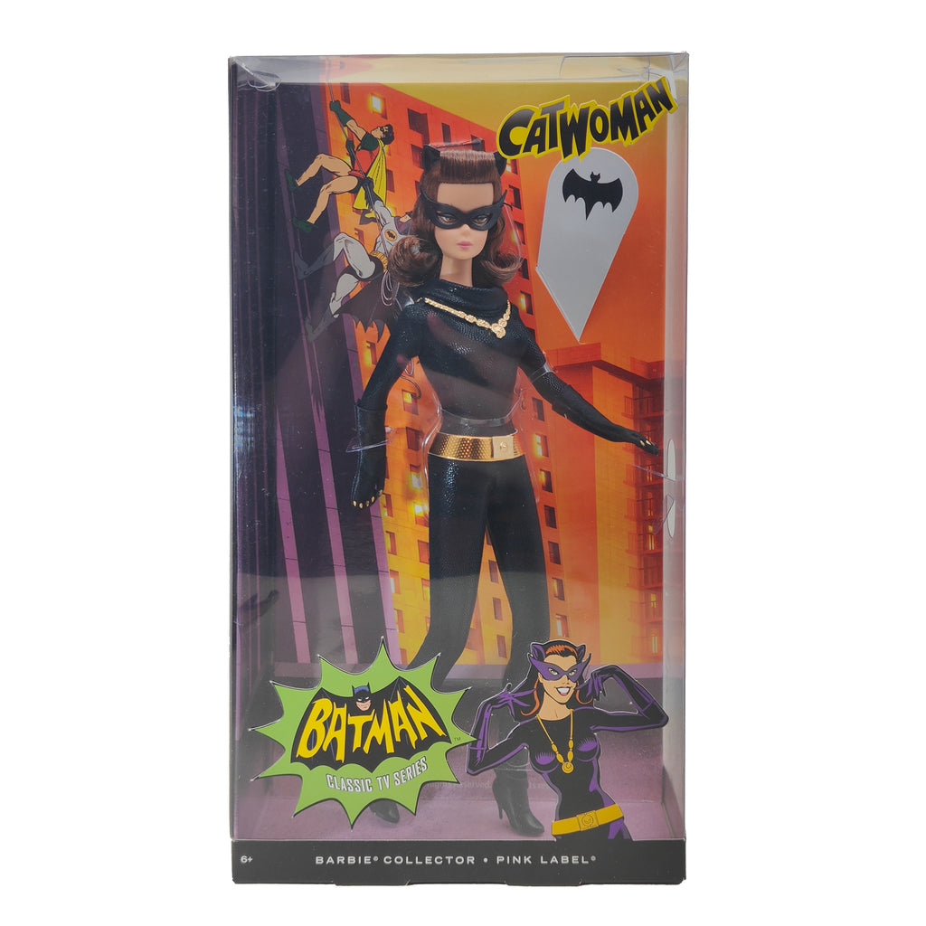 Barbie Collector Batman Classic TV Series Catwoman Barbie Doll Pink Label Mattel 2012