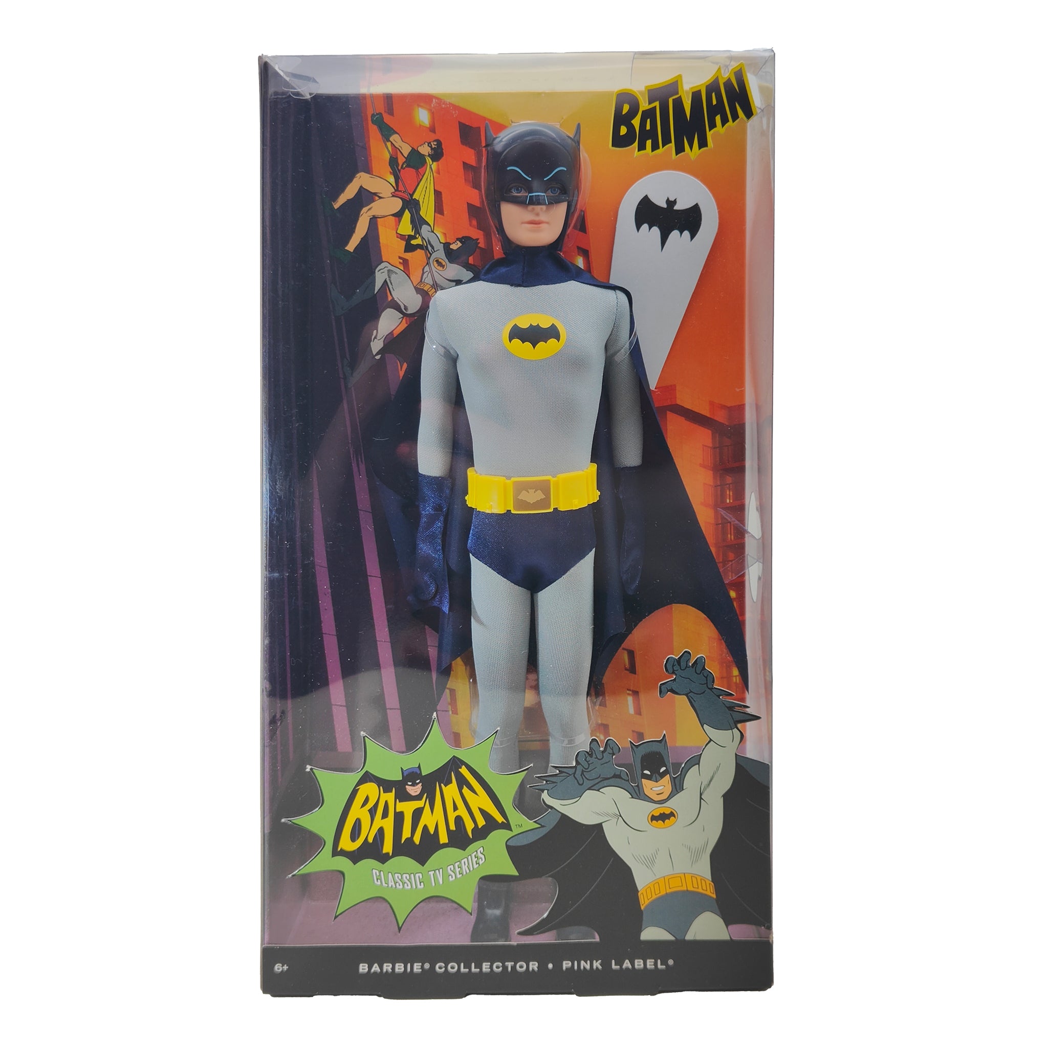 Barbie Collector Batman Classic TV Series Ken Doll Pink Label Mattel 2012 – Batman, Mattel, 30 cm, 2012, pre-owned collector piece, Uncanny Collectibles Dublin Ireland