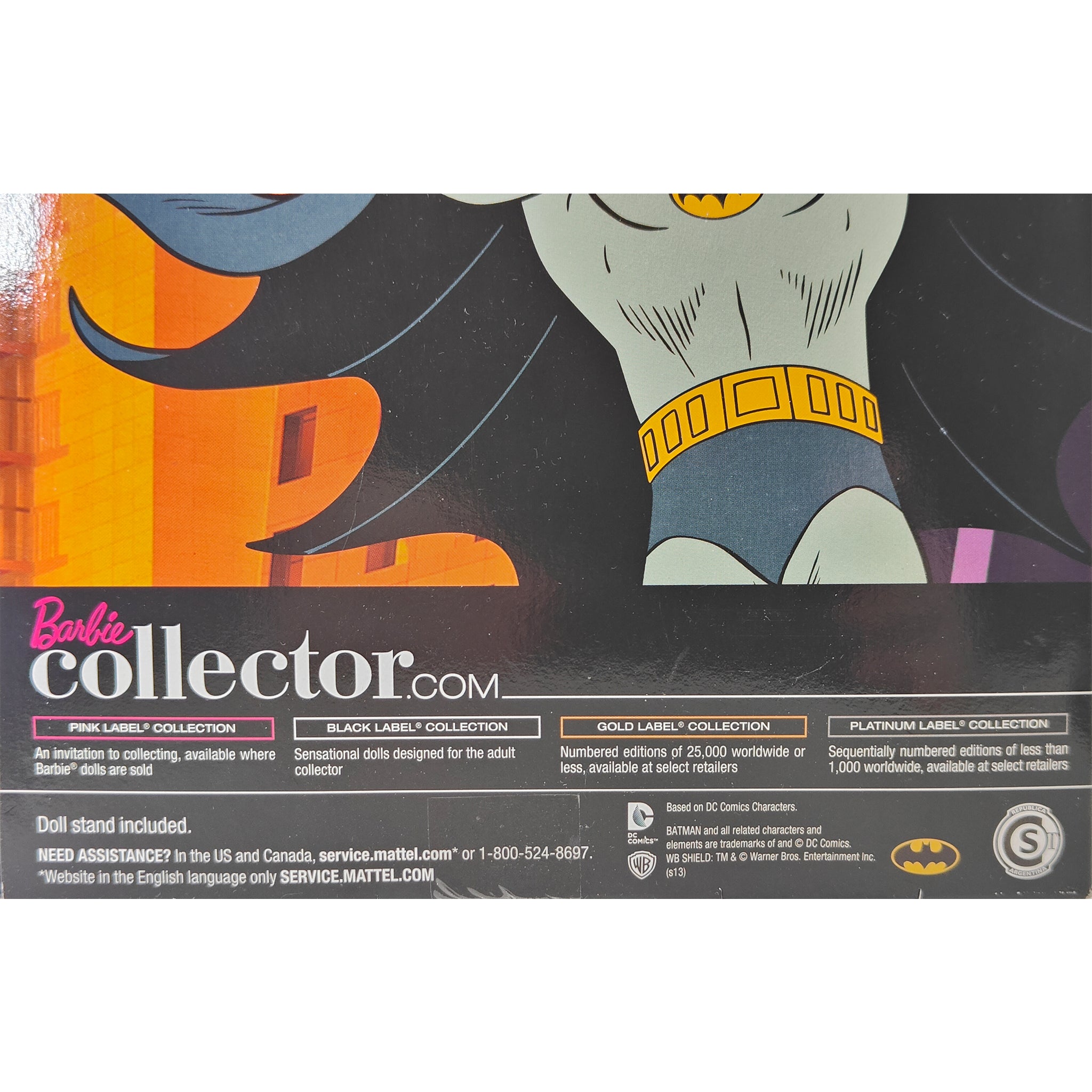 Barbie Collector Batman Classic TV Series Ken Doll Pink Label Mattel 2012